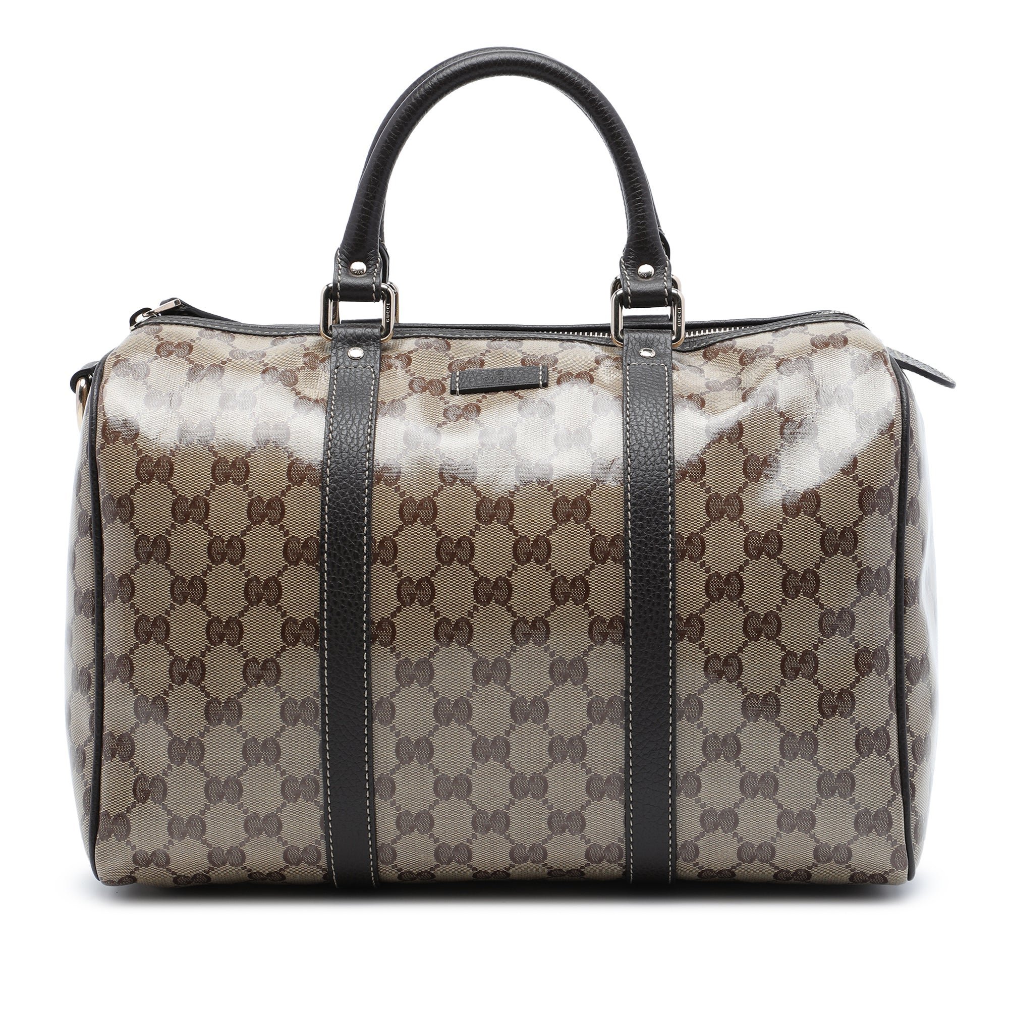 Boston leather bag