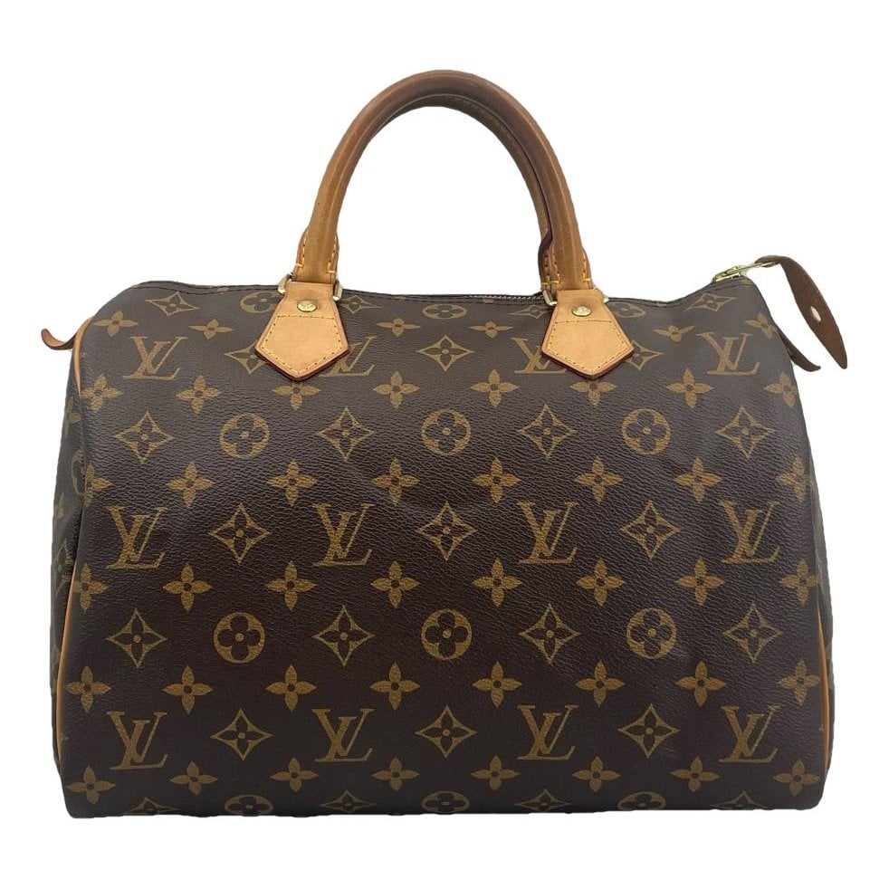 Speedy leather handbag