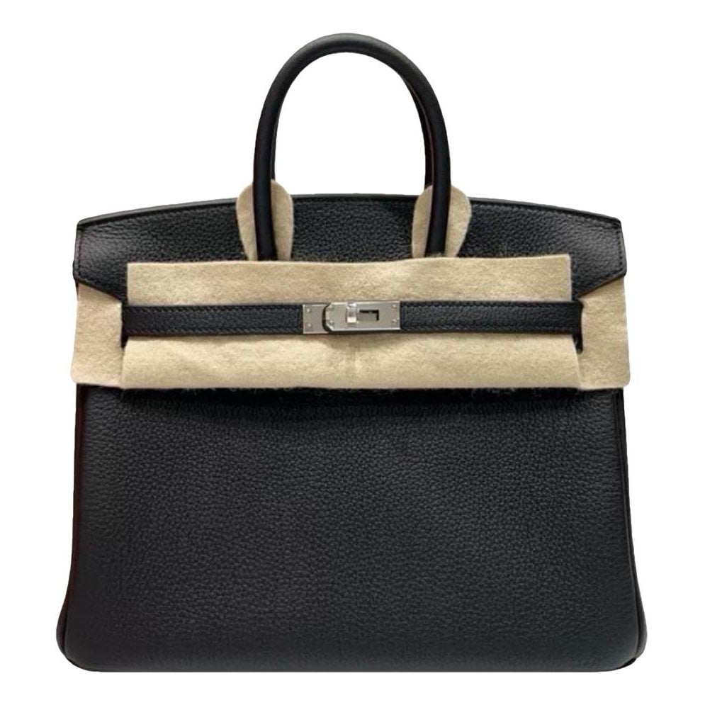 Birkin 25 leather handbag
