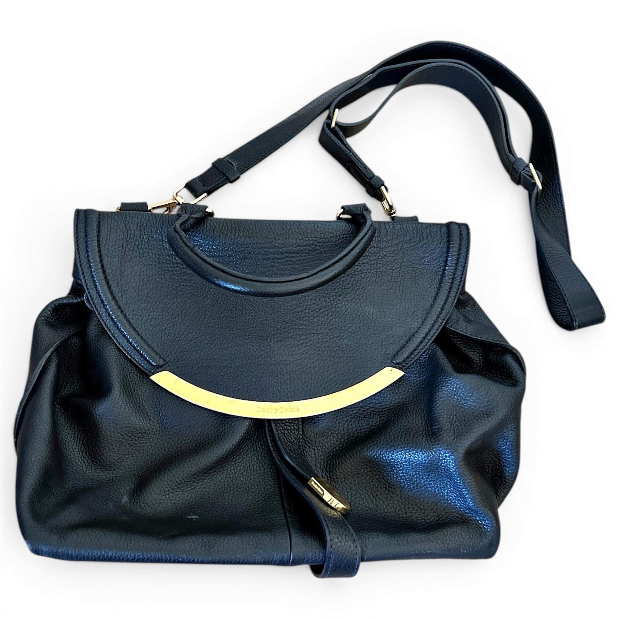 Leather handbag