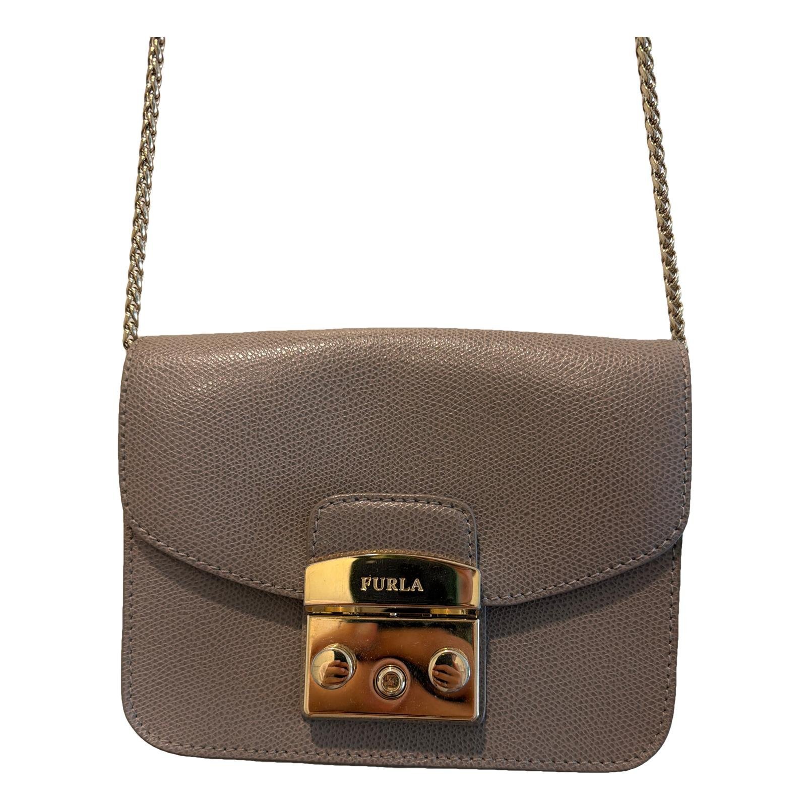 Leather crossbody bag