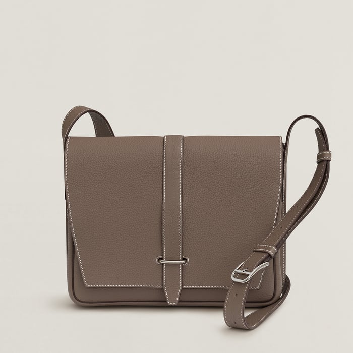 Étoupe Steve Light Junior Messenger Bag
