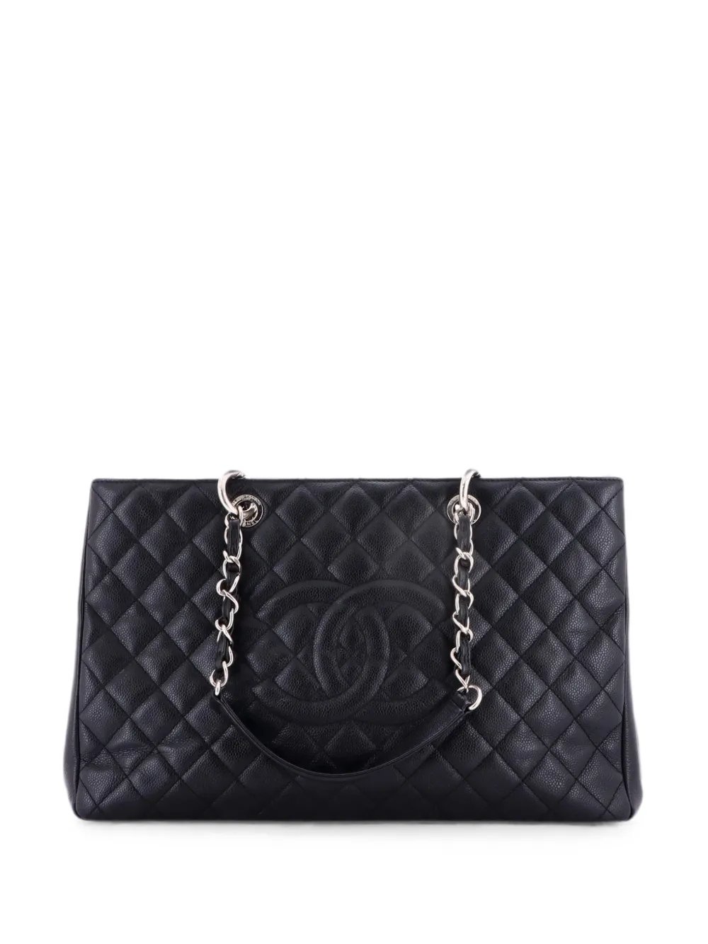 Grand Shopping Quilted Caviar XL tote bag