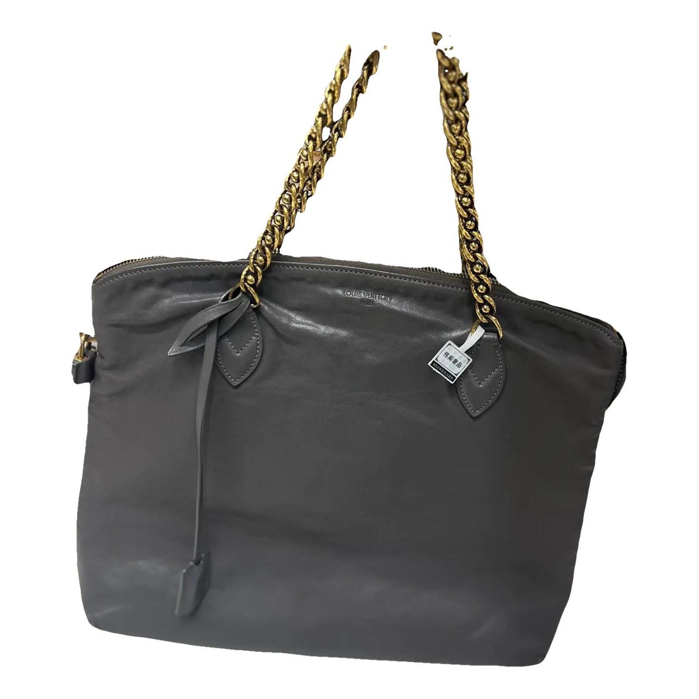 Lockit leather handbag