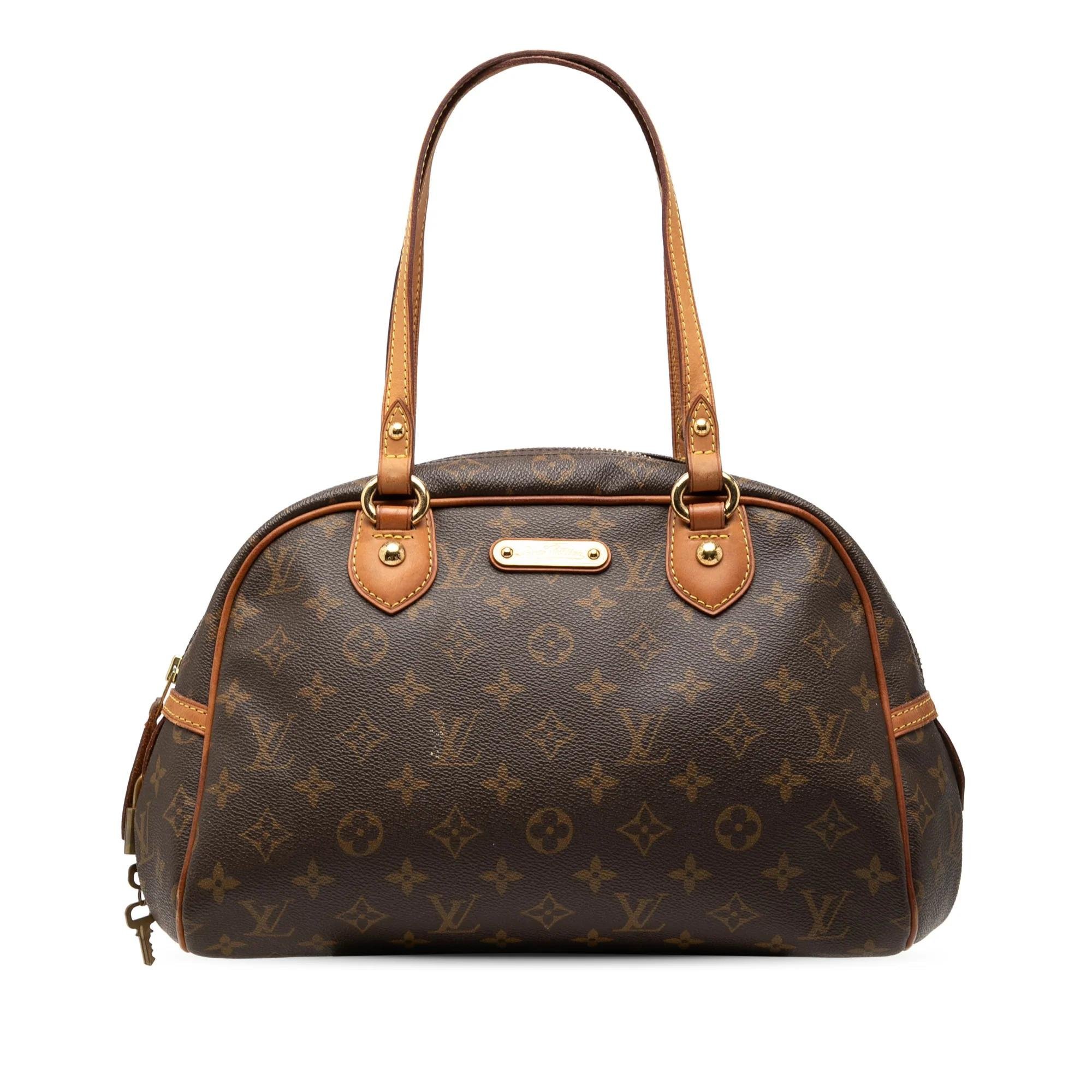 Montorgueil leather handbag