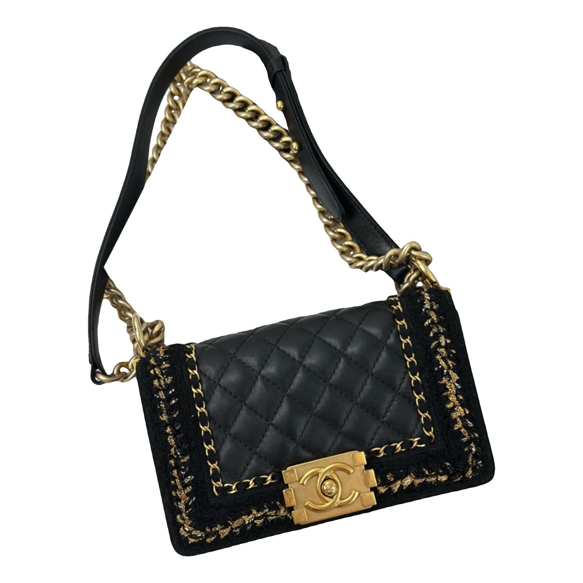Boy leather crossbody bag