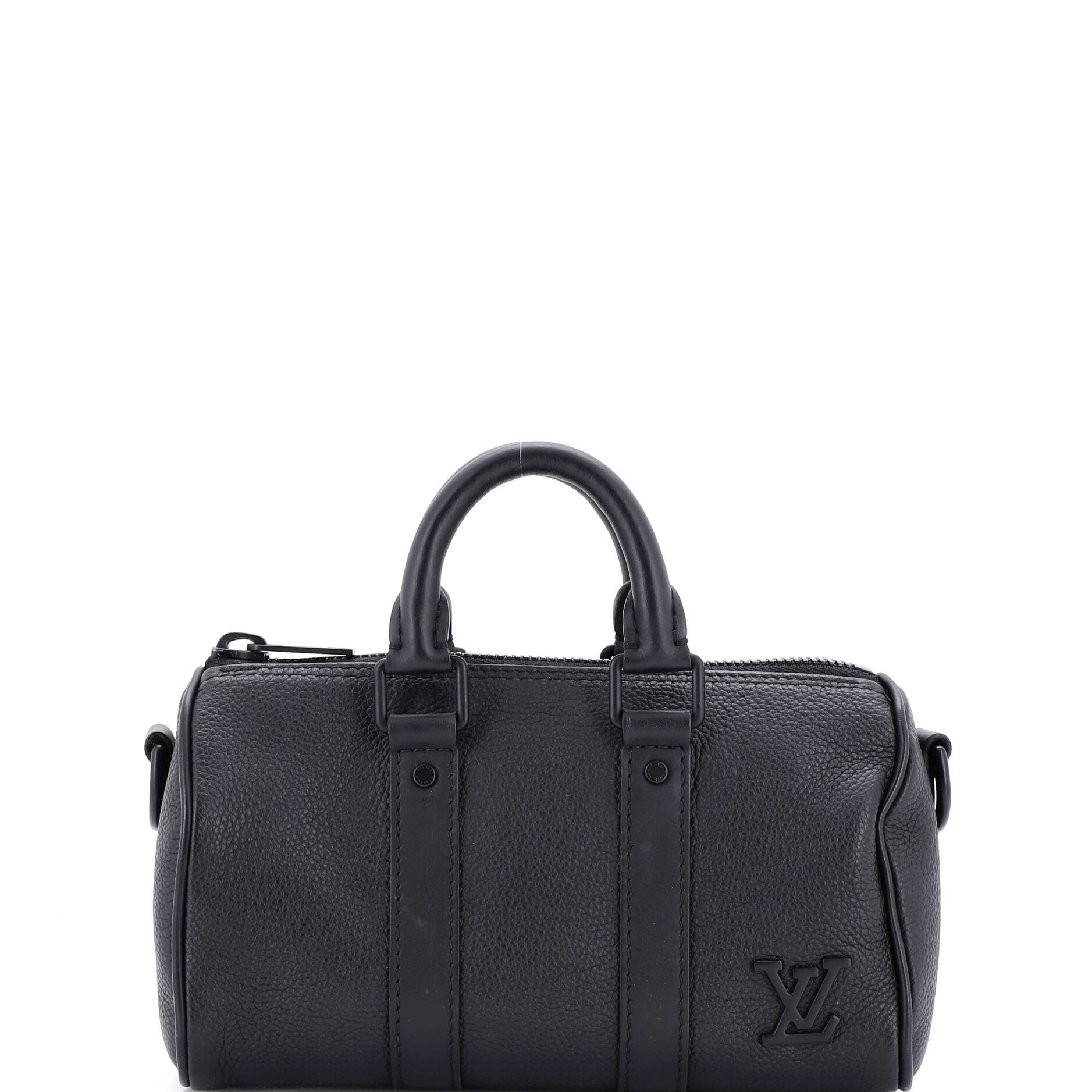 Louis Vuitton Keepall Bandouliere Bag Limited Edition Aerogram Leather XS