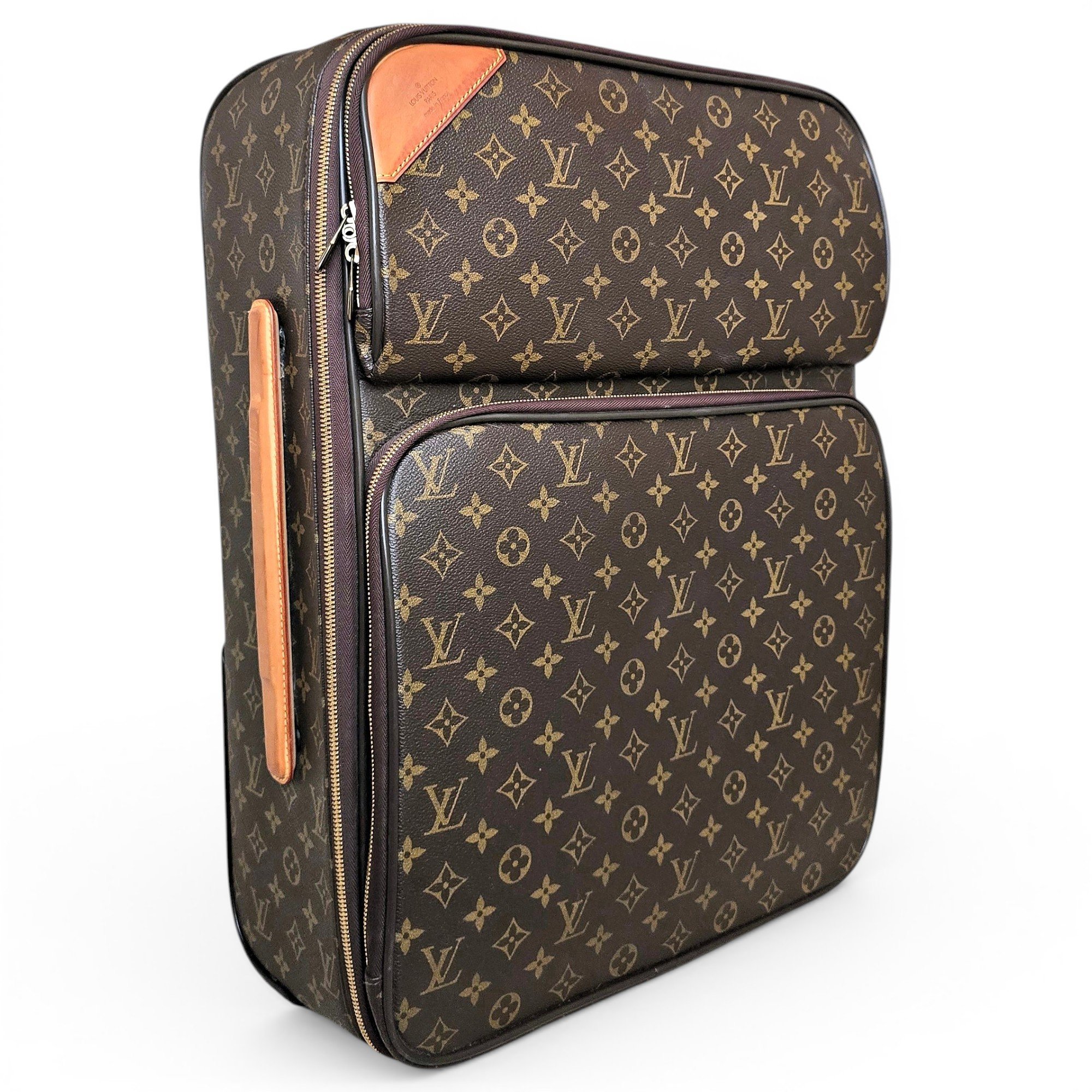Pegase leather travel bag