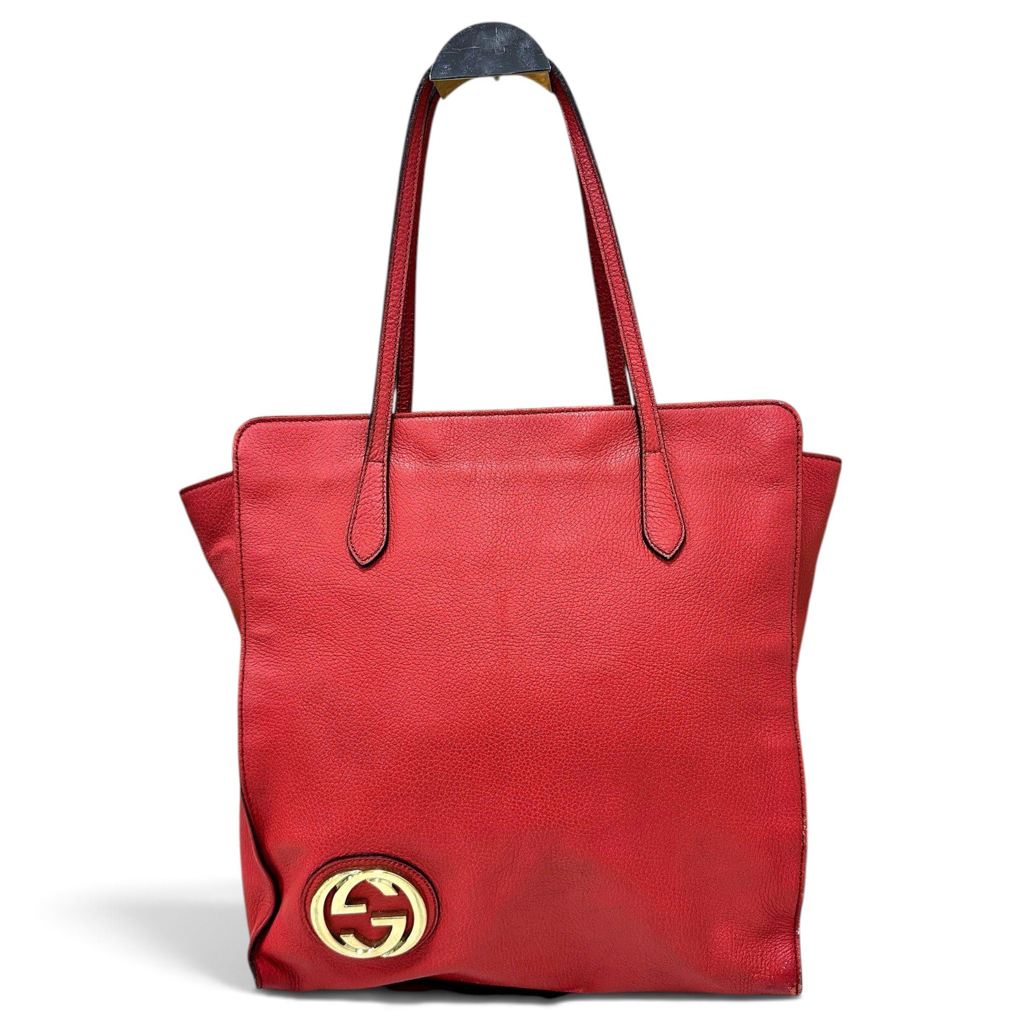 Leather tote