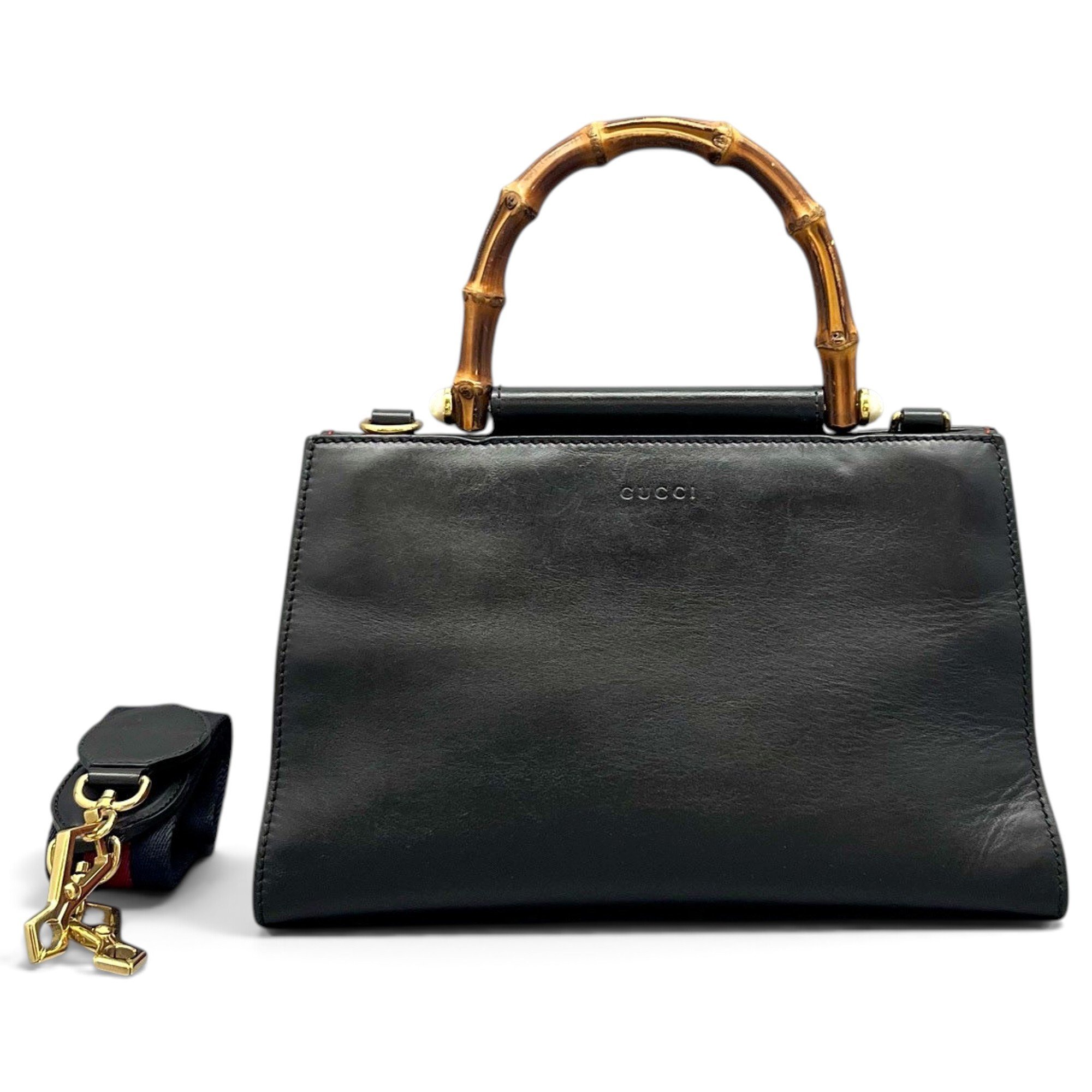 Nymphaea leather handbag