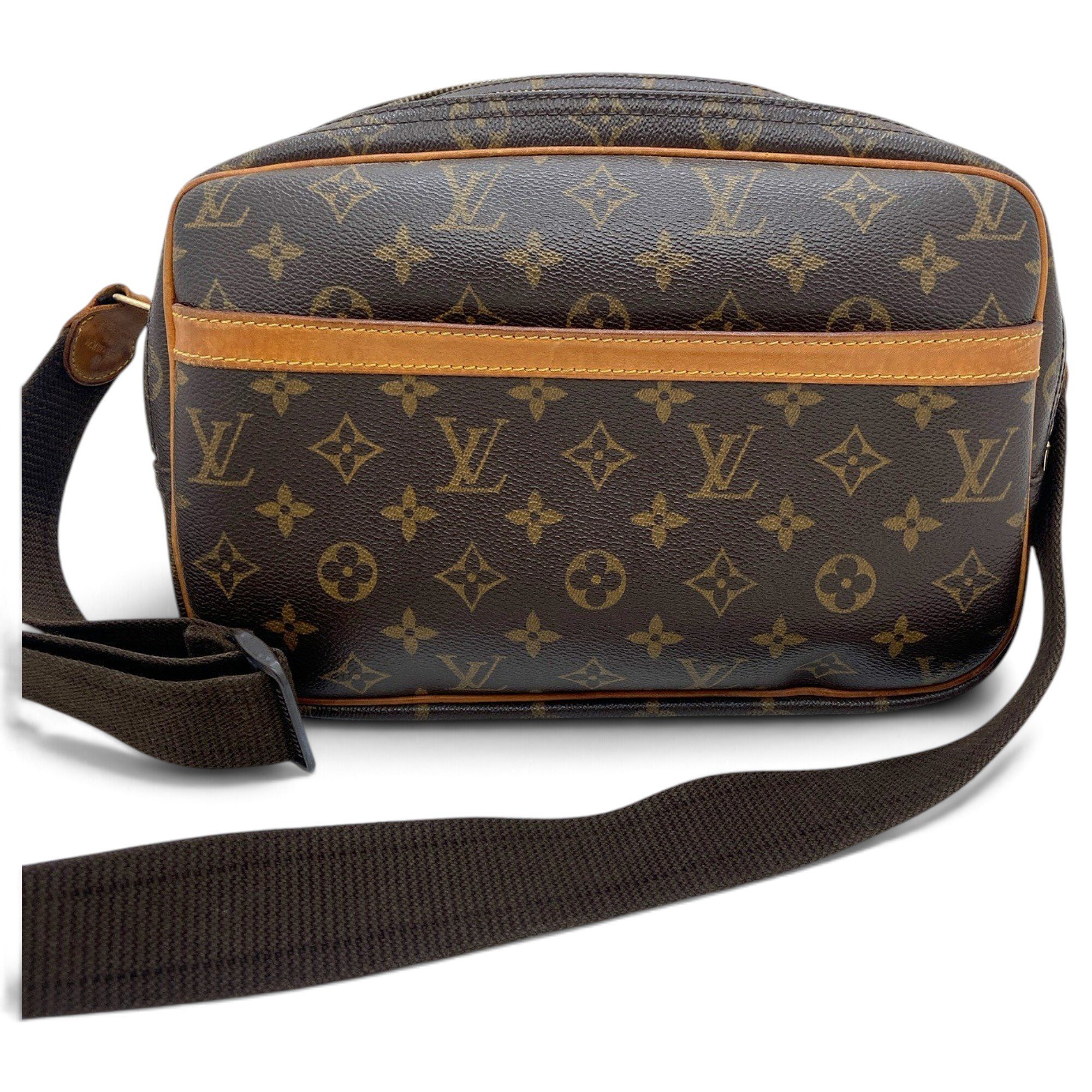 Reporter leather handbag