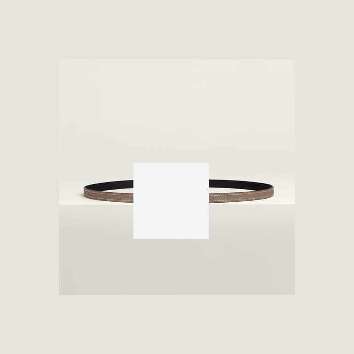 Carrousel Belt Buckle & Reversible Leather Strap 13 MM