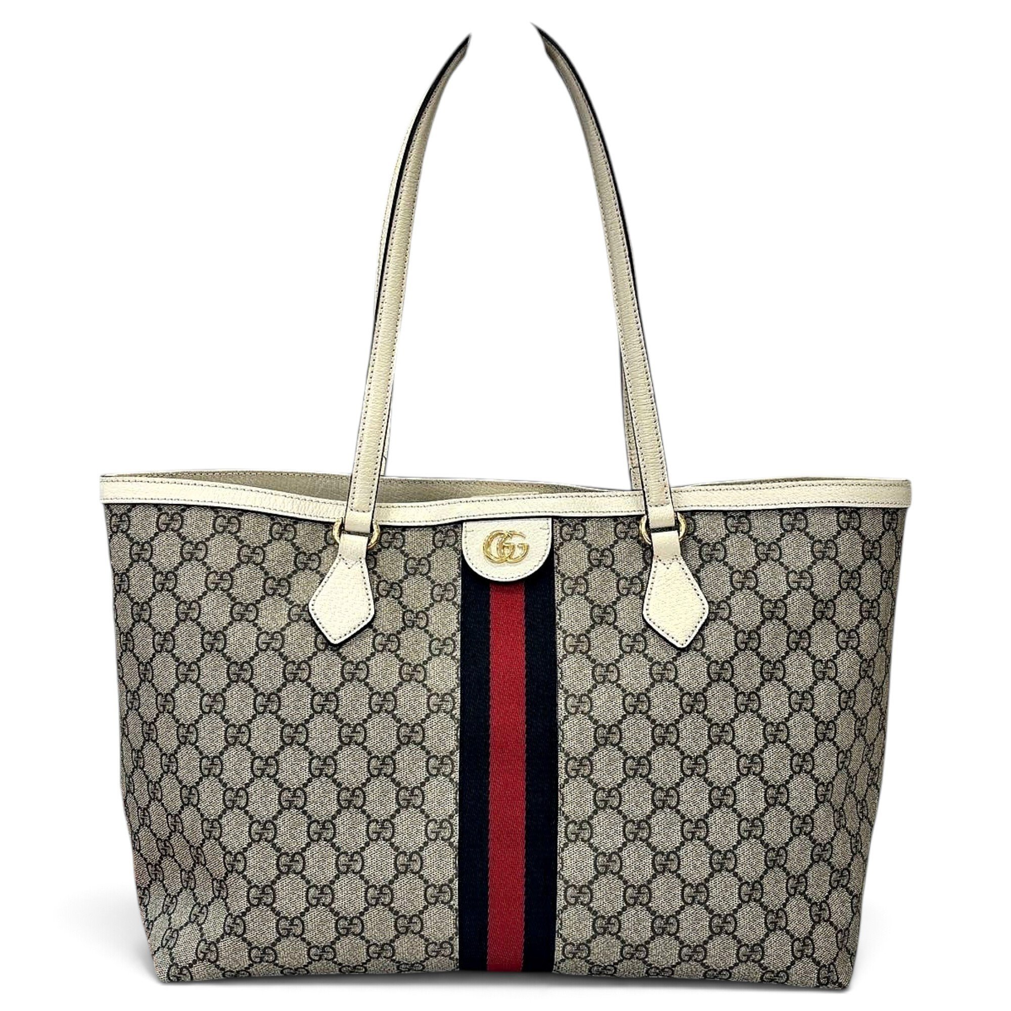 Ophidia Shopping leather handbag
