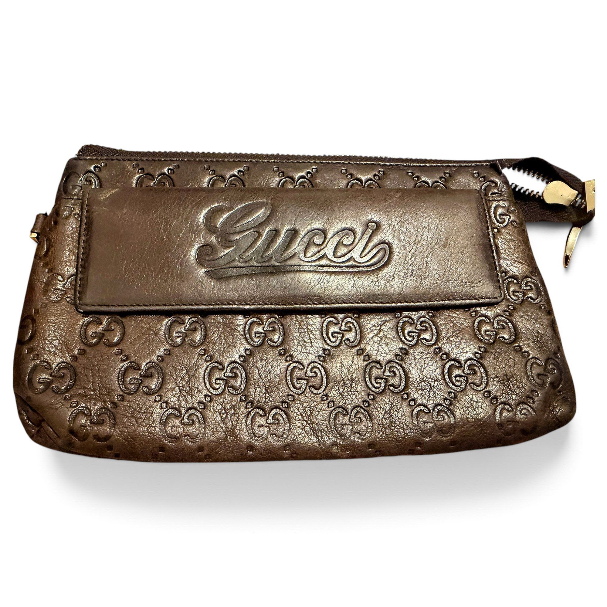 Guccy clutch leather clutch bag
