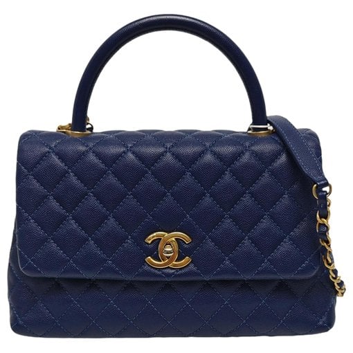 Coco Handle leather handbag