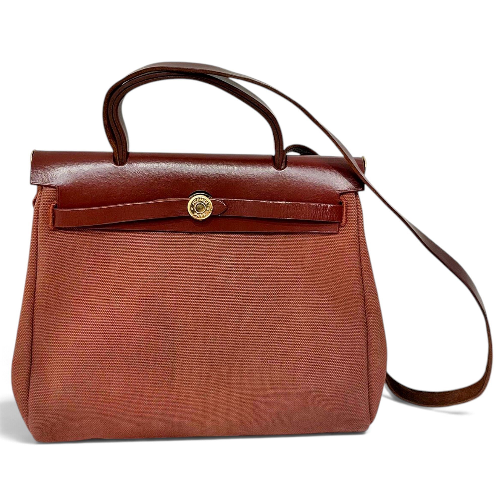 Herbag leather handbag