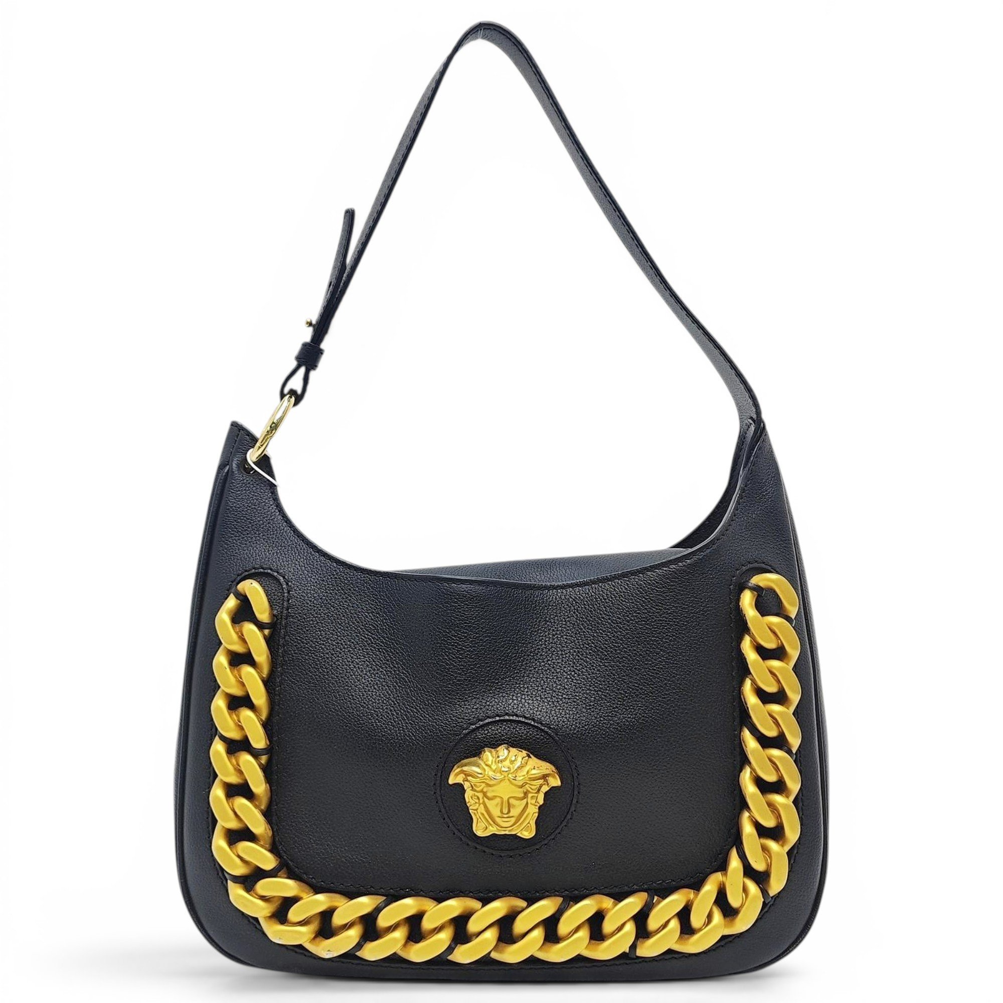 Palazzo Empire leather handbag