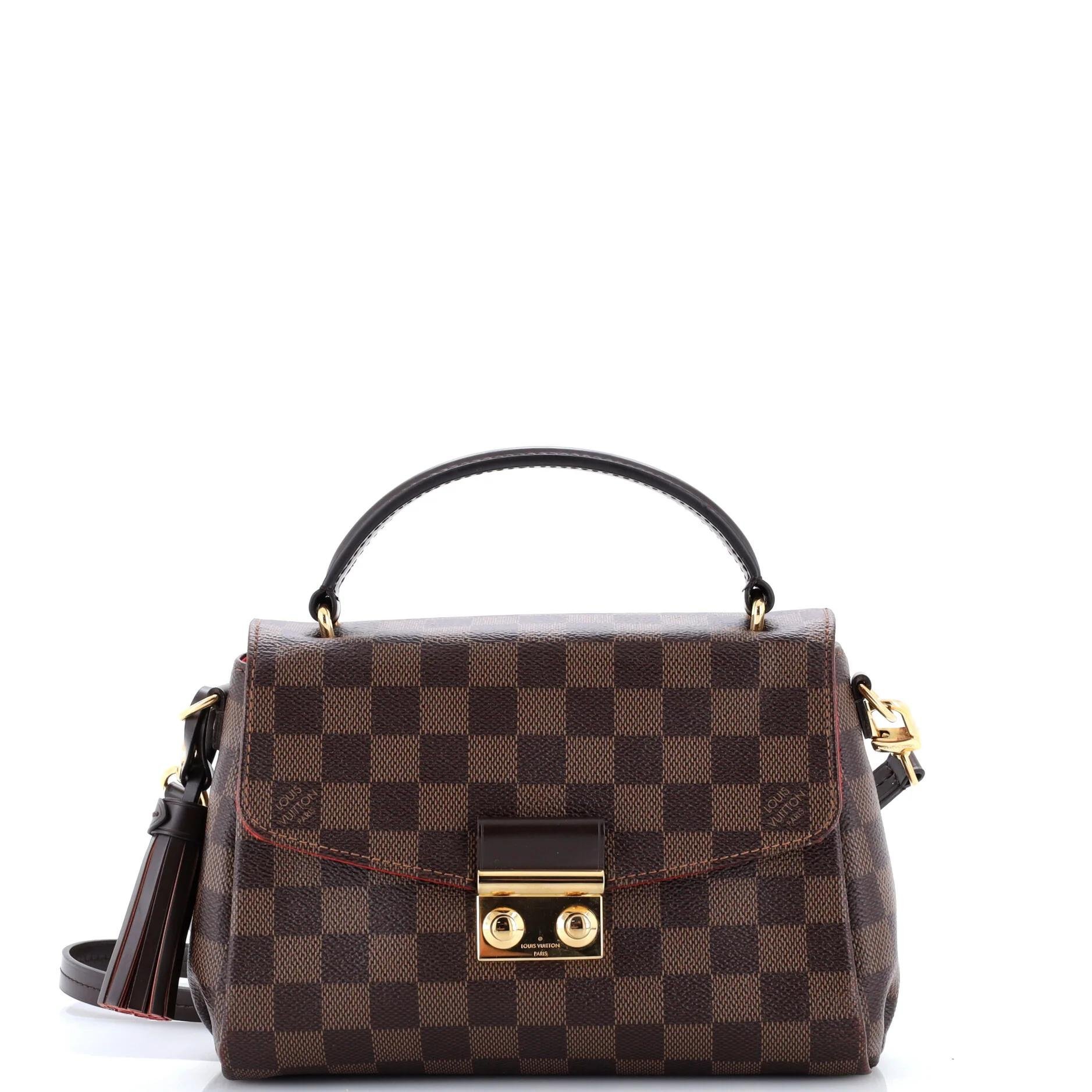 Croisette cloth crossbody bag