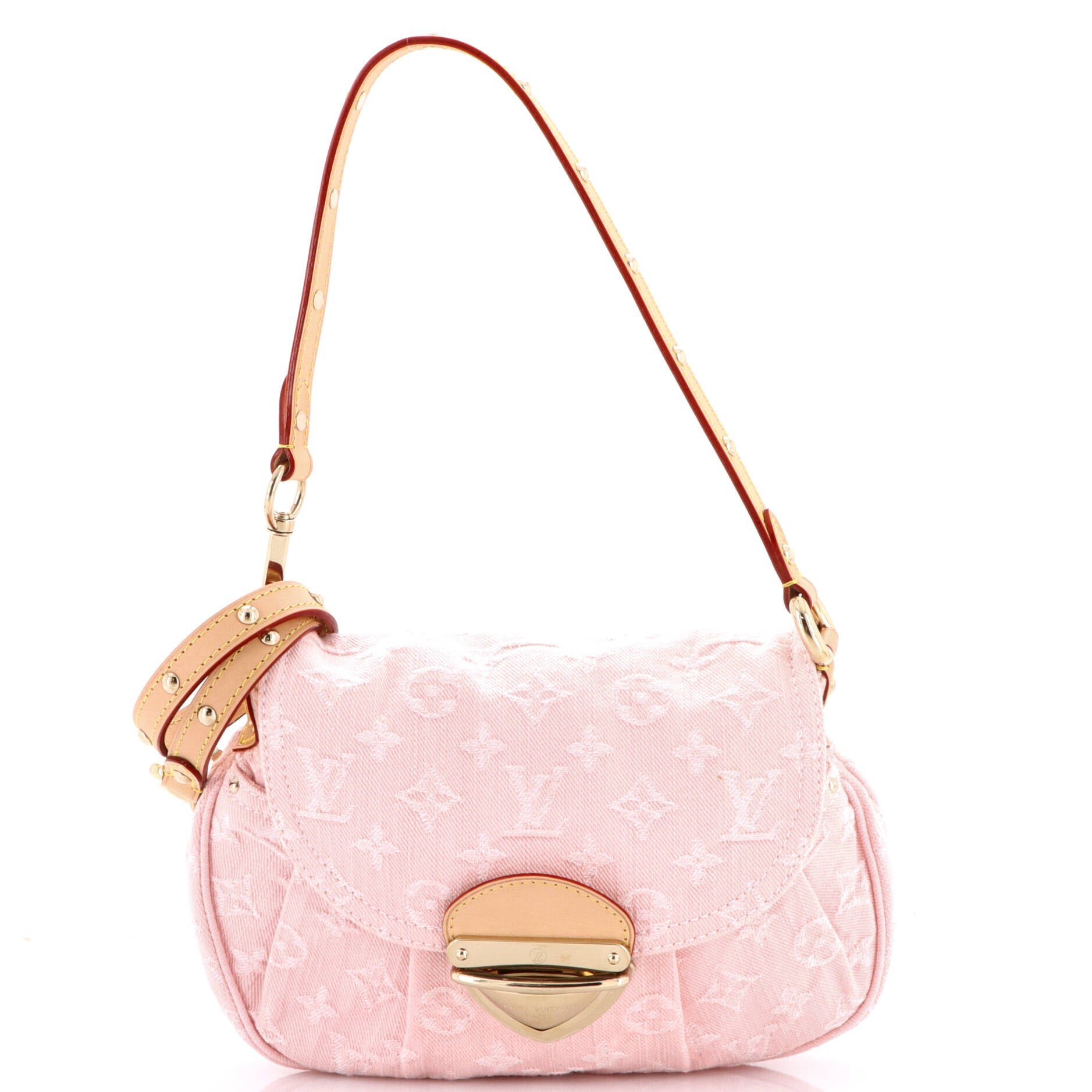 Sunset Handbag LV Remix Monogram Denim