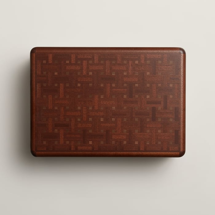 Naturel Casaque Mosaique Poker Box