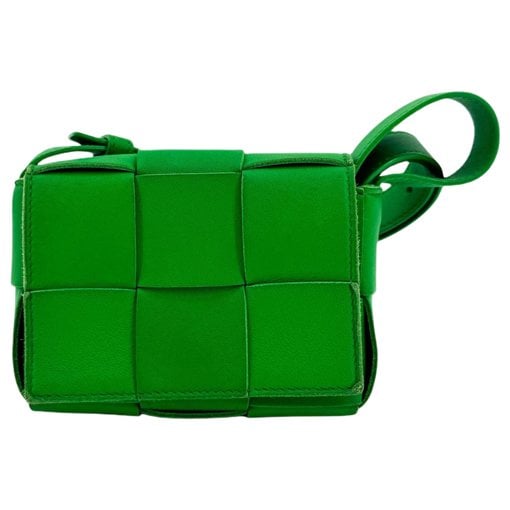 Cassette leather crossbody bag