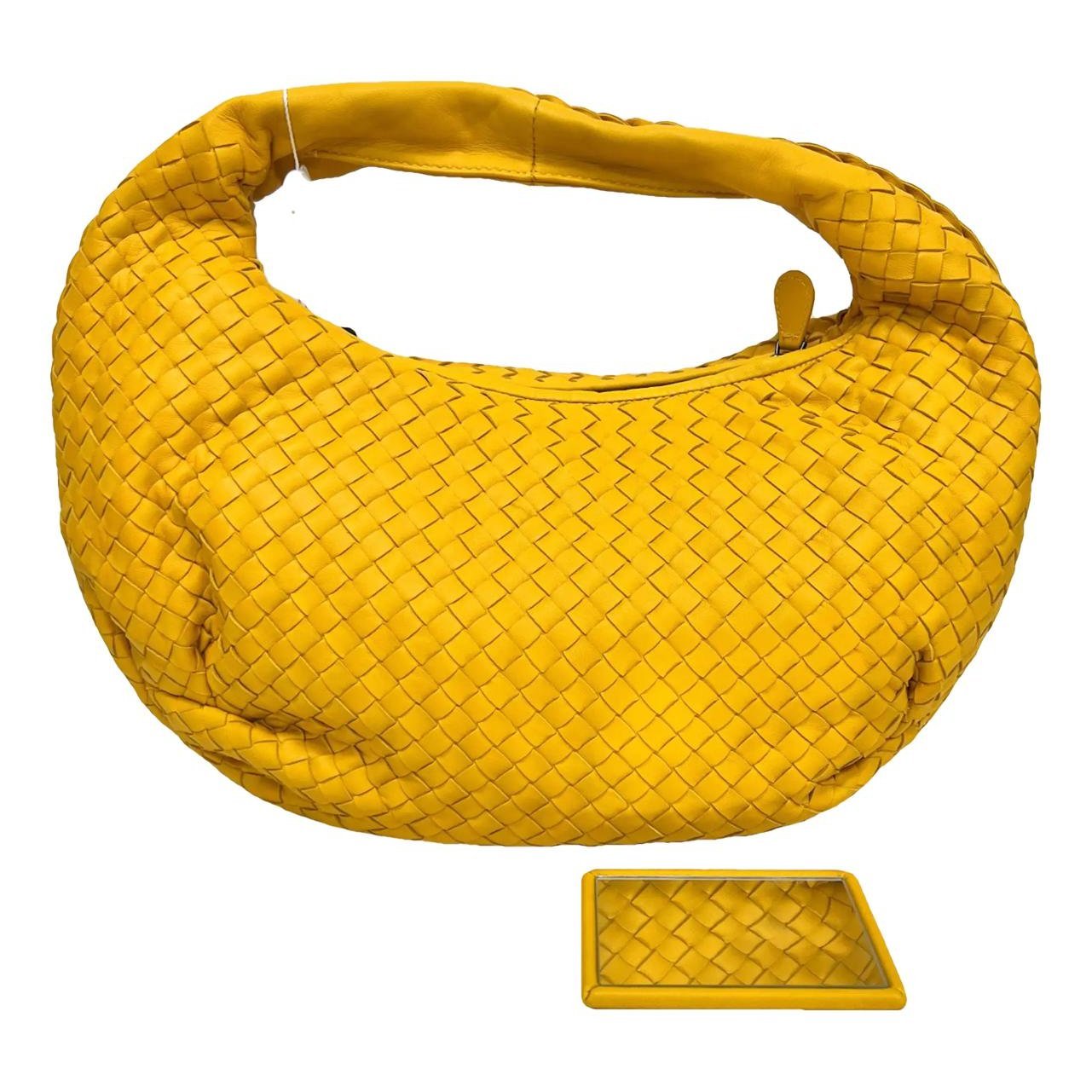 Jodie Padded leather handbag
