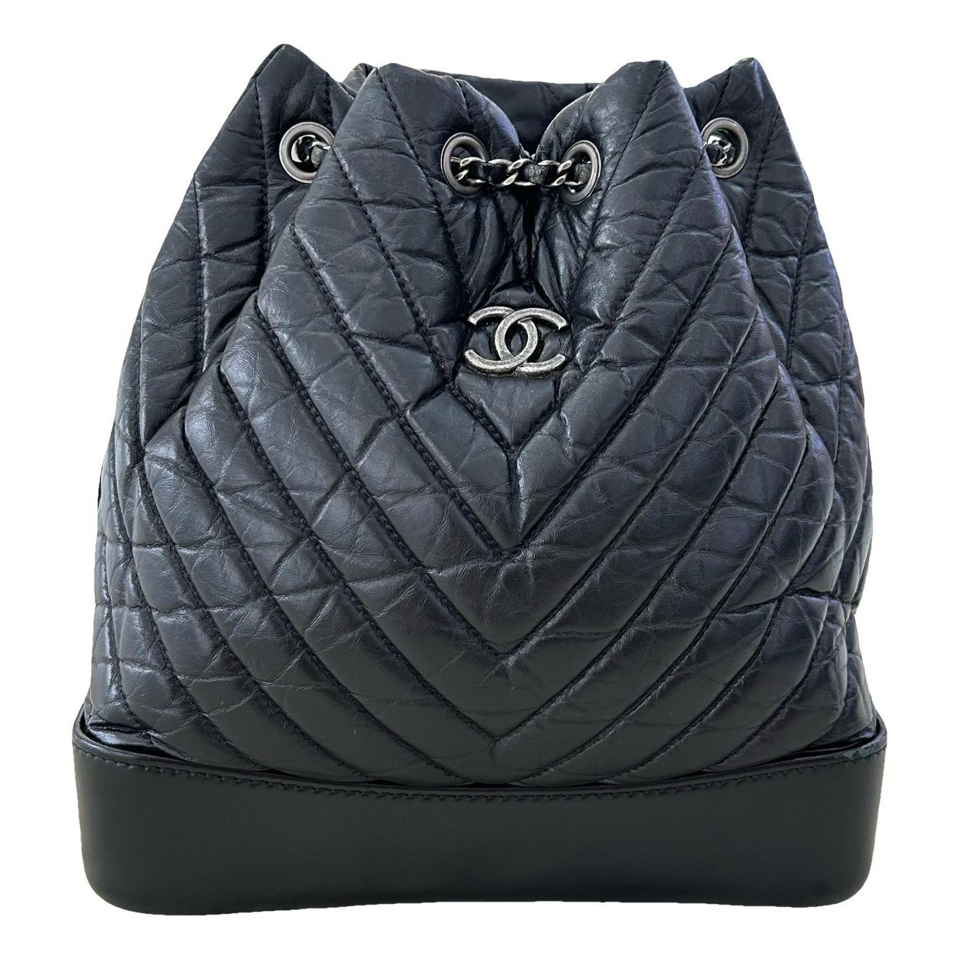 Gabrielle Bucket pony-style calfskin handbag
