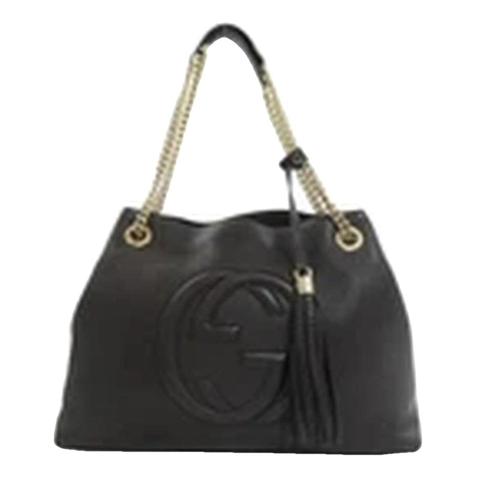 Leather tote