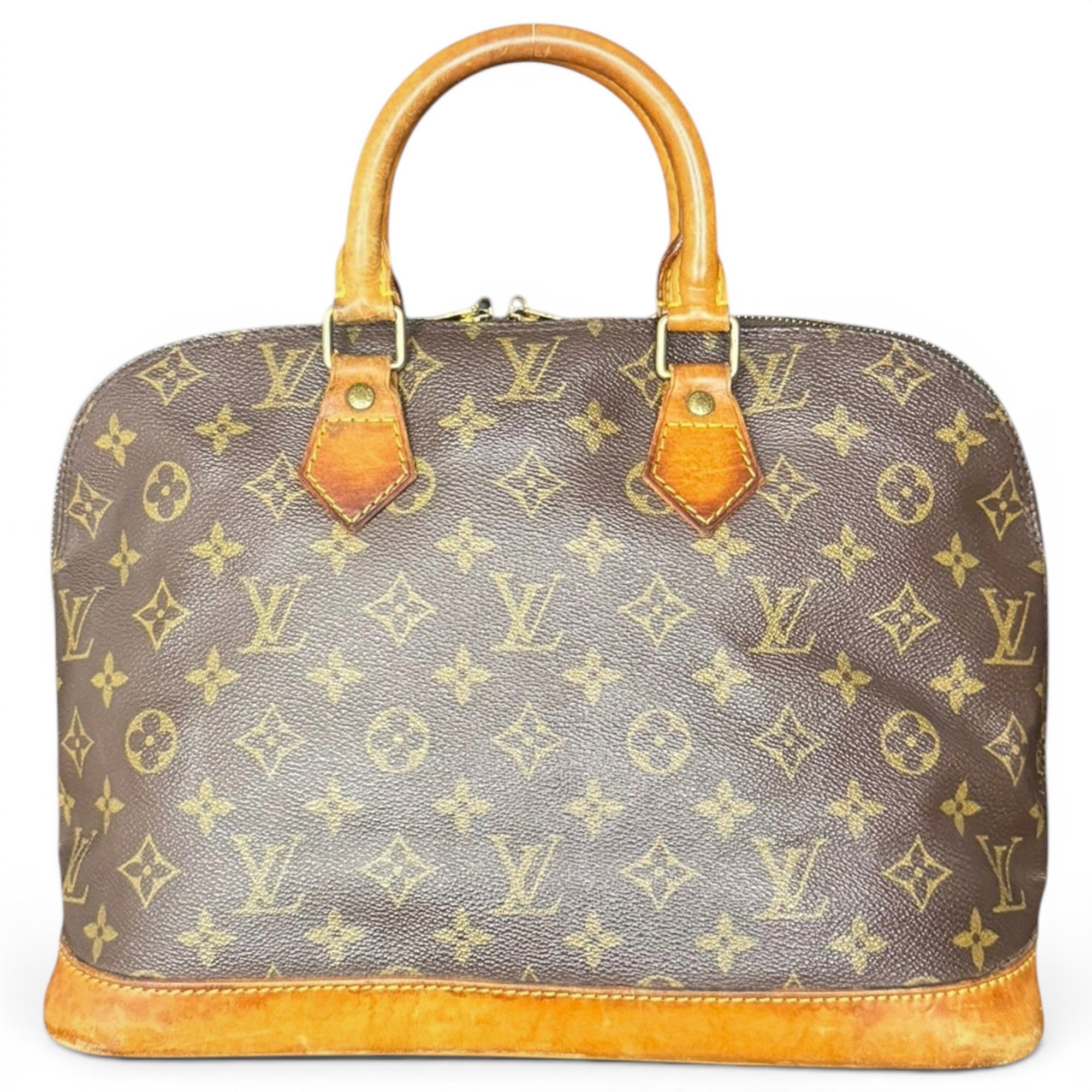 Alma leather handbag