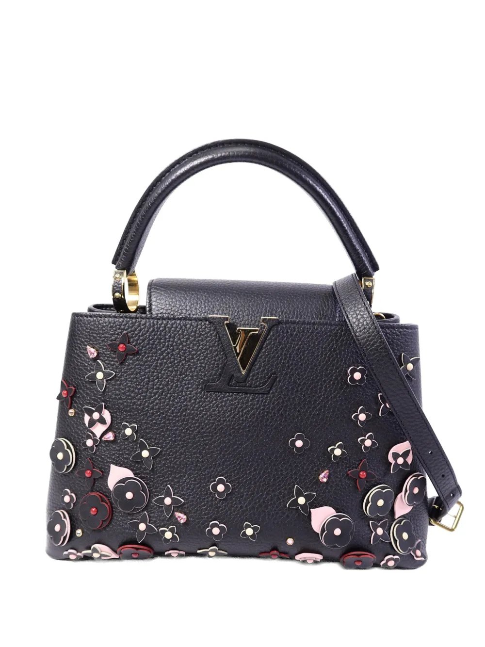 MM Capucines floral-embellished tote bag