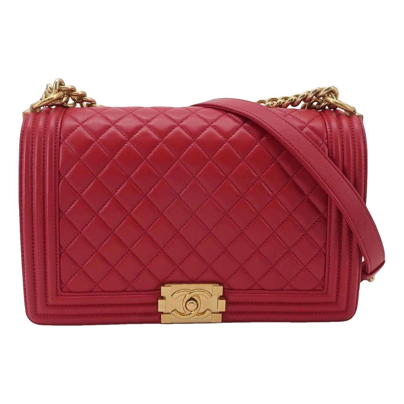 Boy leather crossbody bag