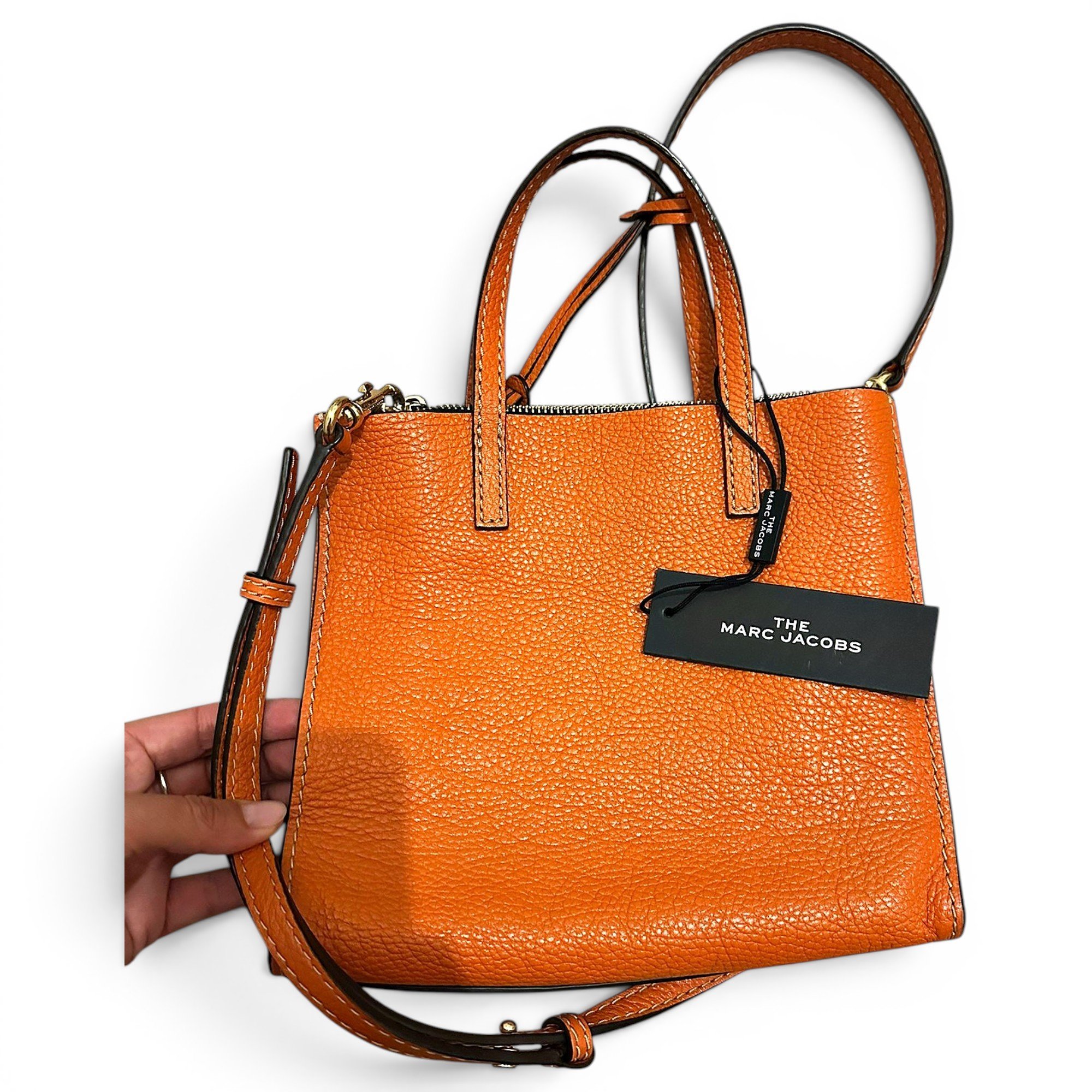 Leather crossbody bag