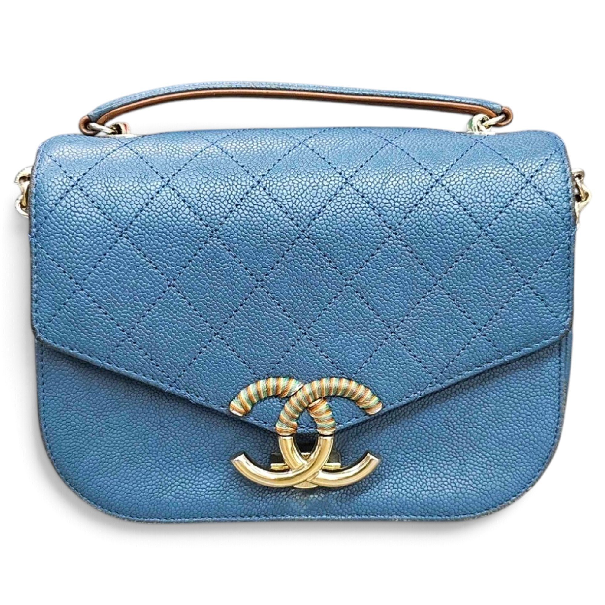 Chanel Trendy CC Top Handle leather handbag