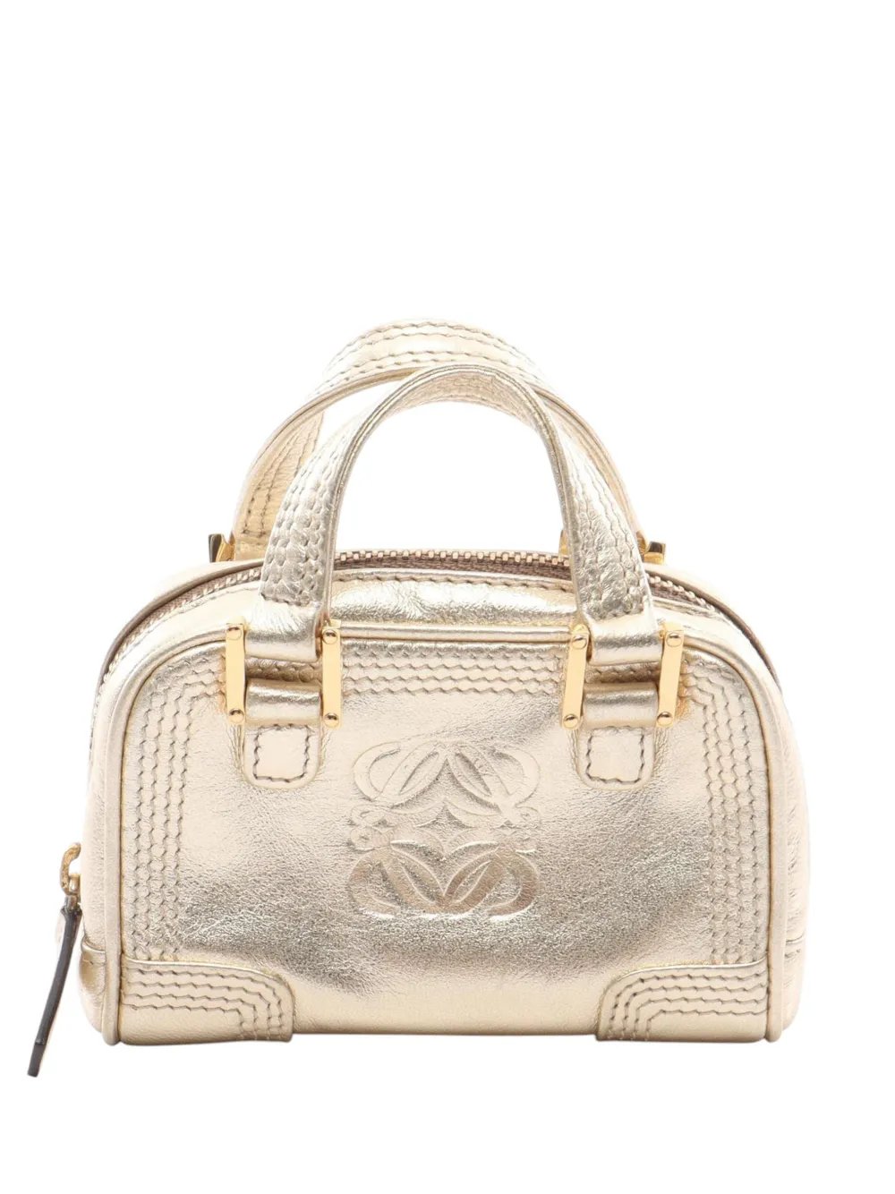 Loewe 2010-2026 Micro Mini Leather Amazona handbag