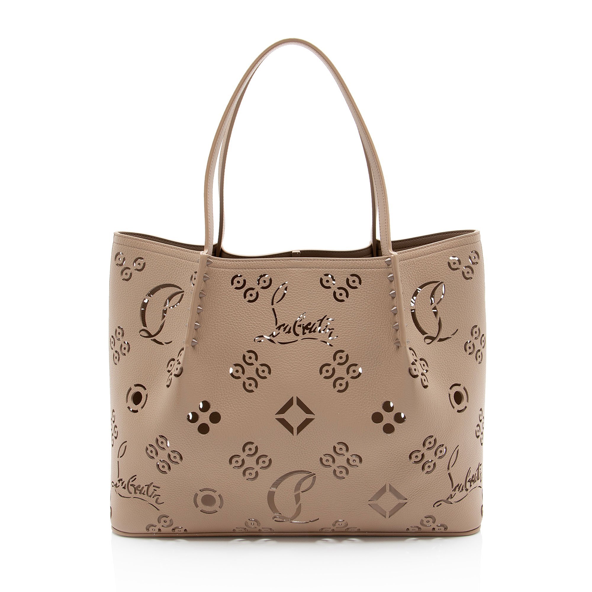 Leather tote