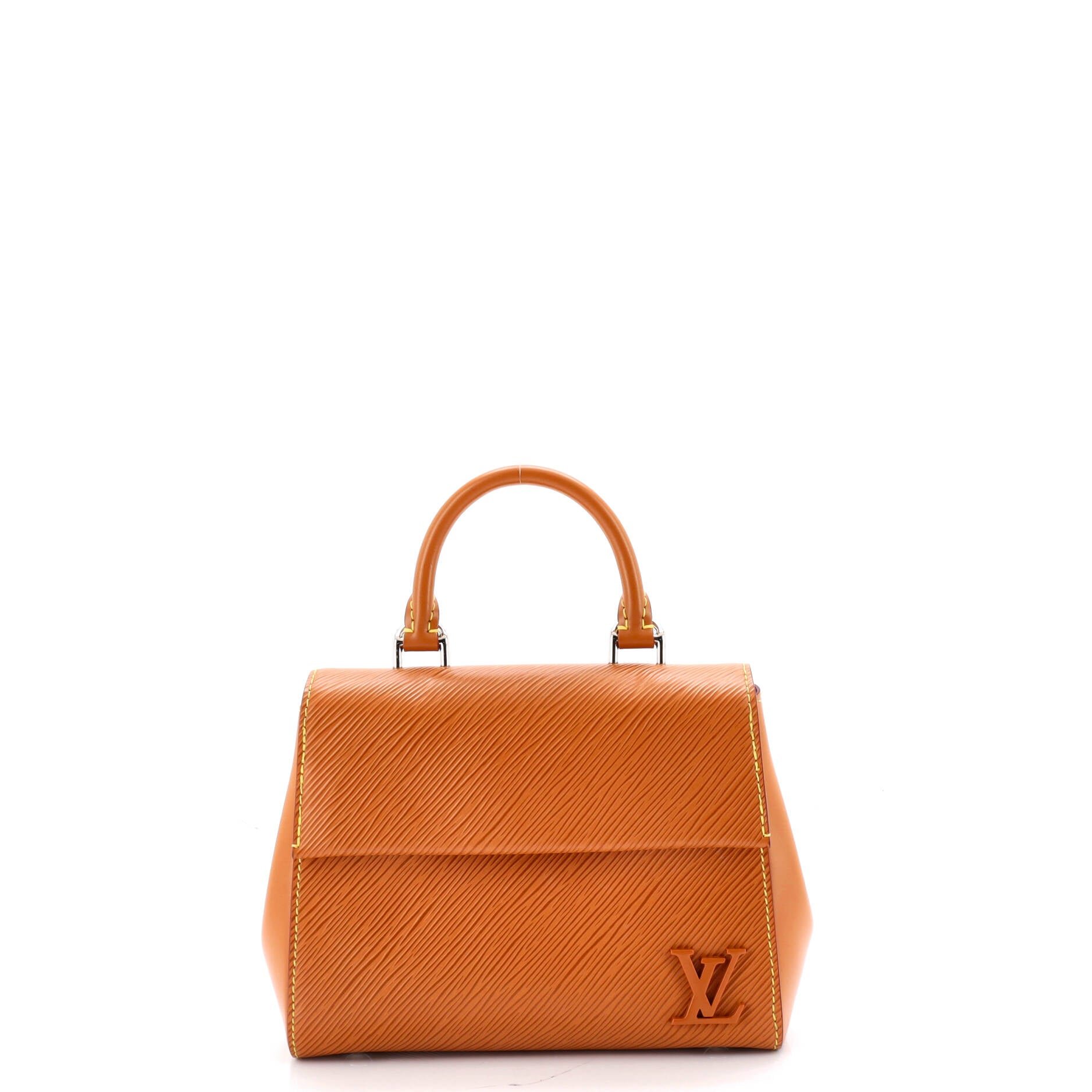 Louis Vuitton Cluny Top Handle Bag Epi Leather Mini
