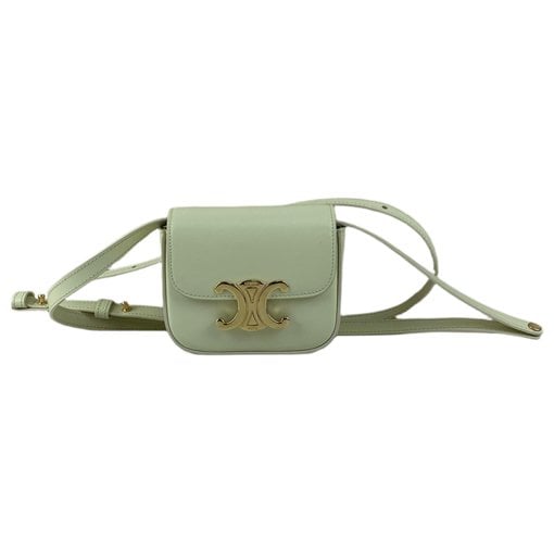 Triomphe leather handbag