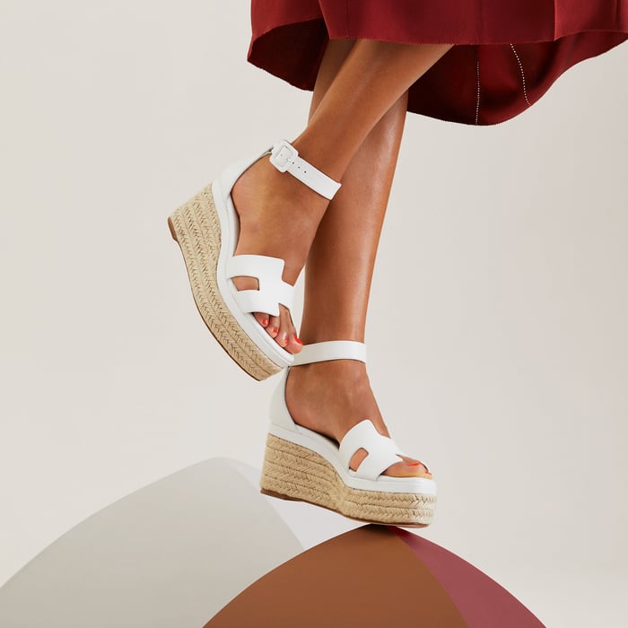 Blanc Elda Espadrille
