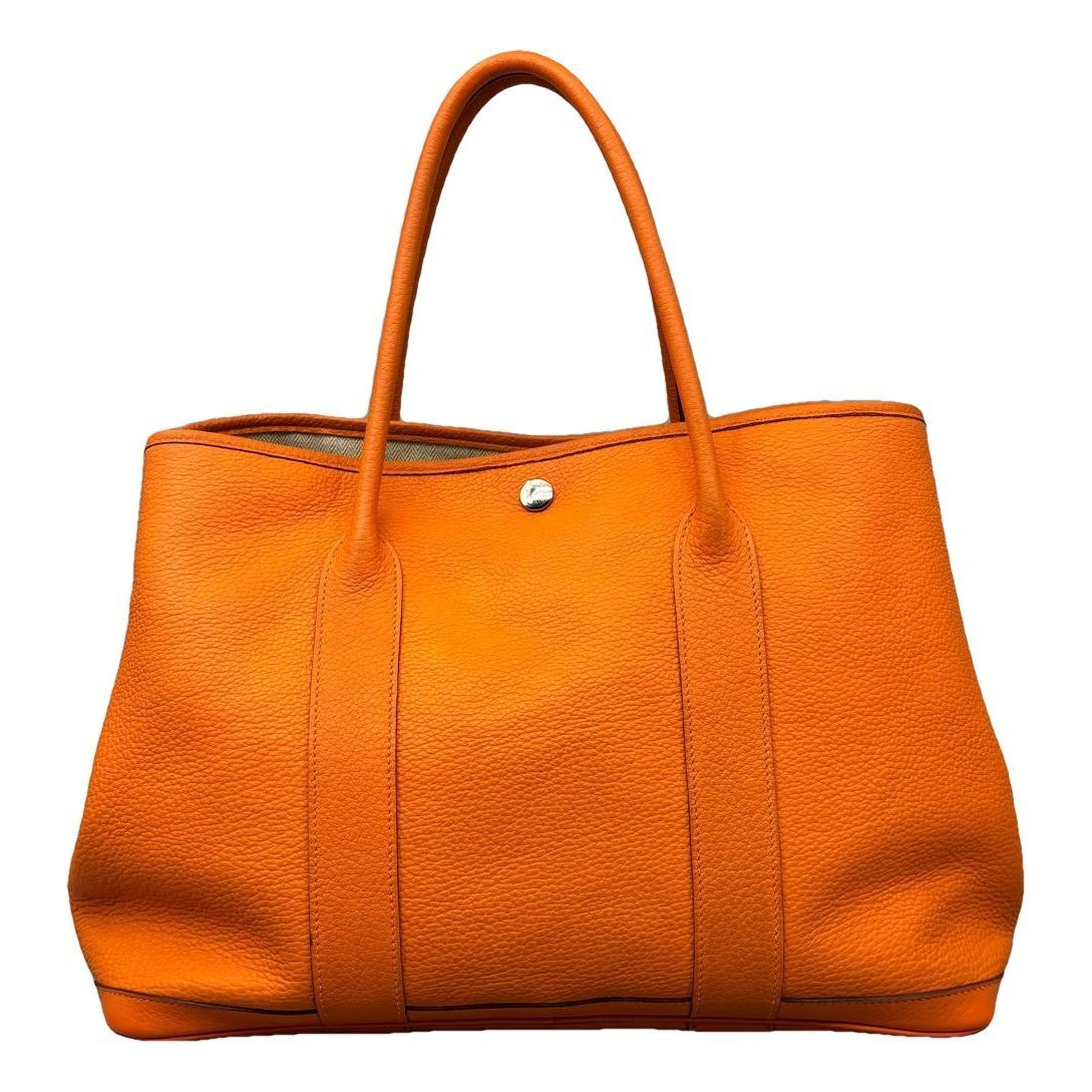 Garden Party leather handbag