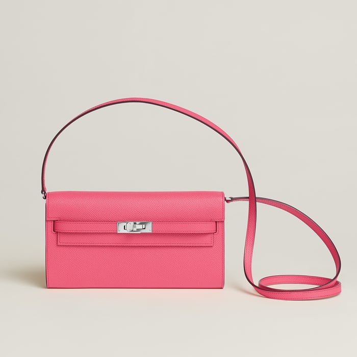 Rose Azalée Kelly Classique to Go Wallet
