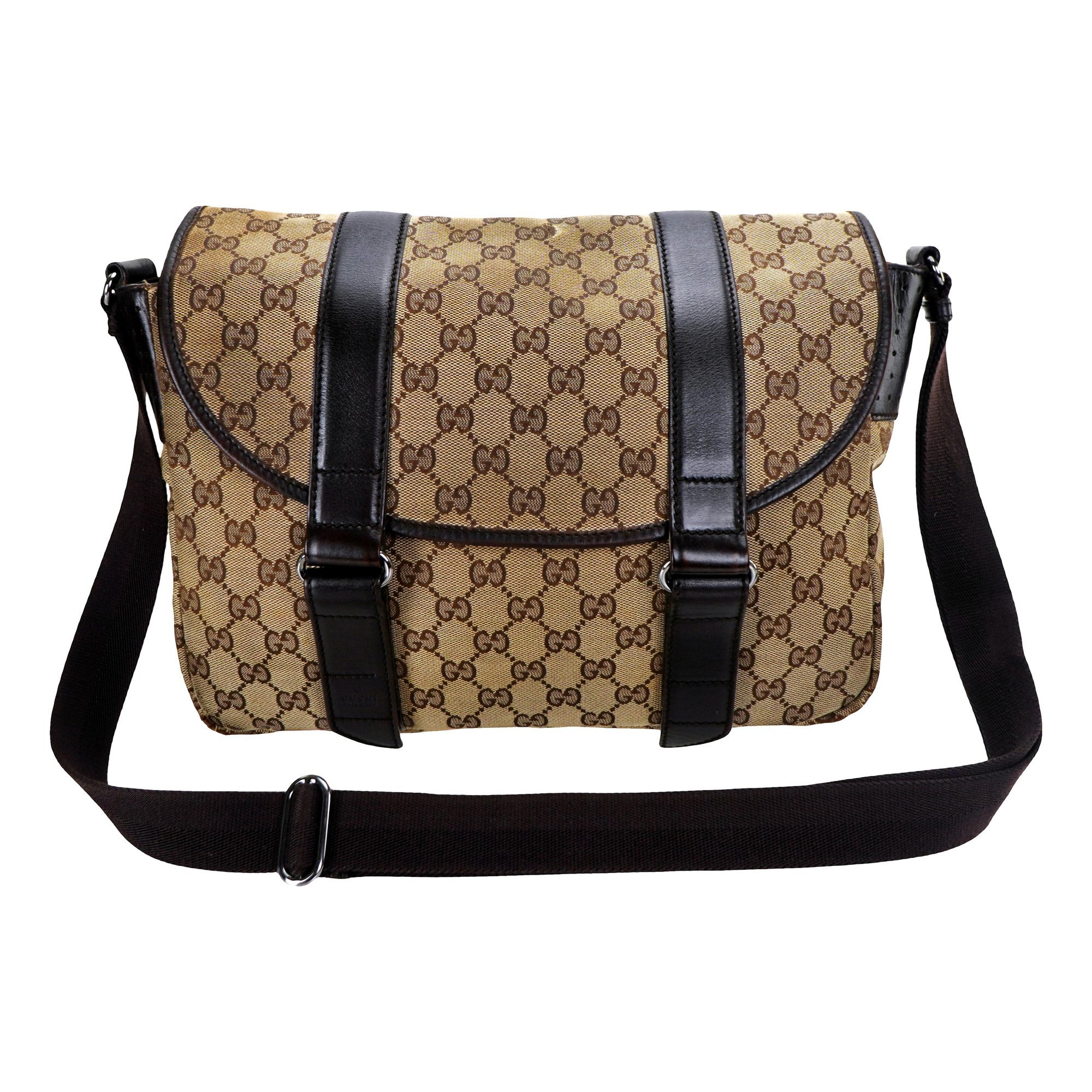 Leather crossbody bag