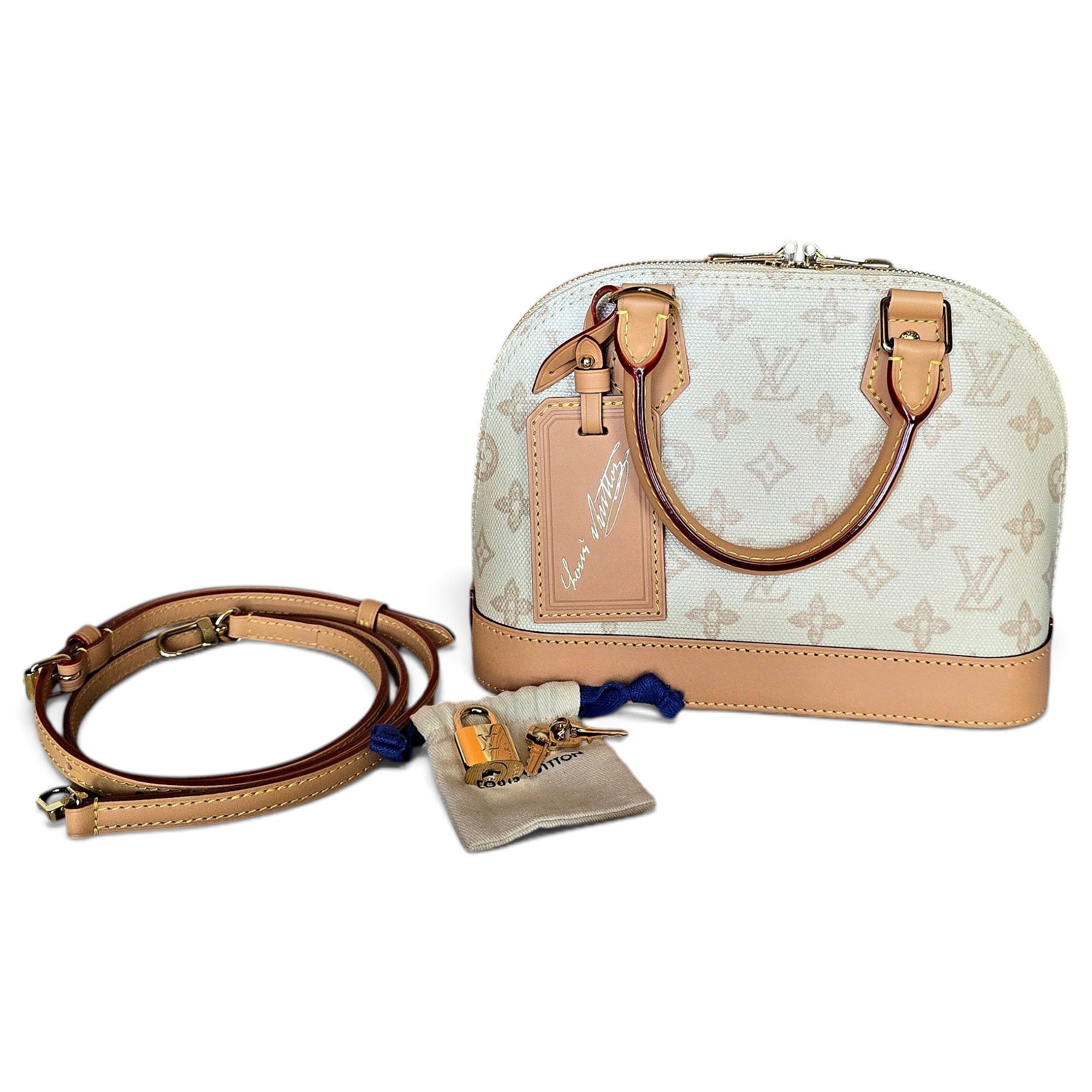 Alma BB cloth handbag