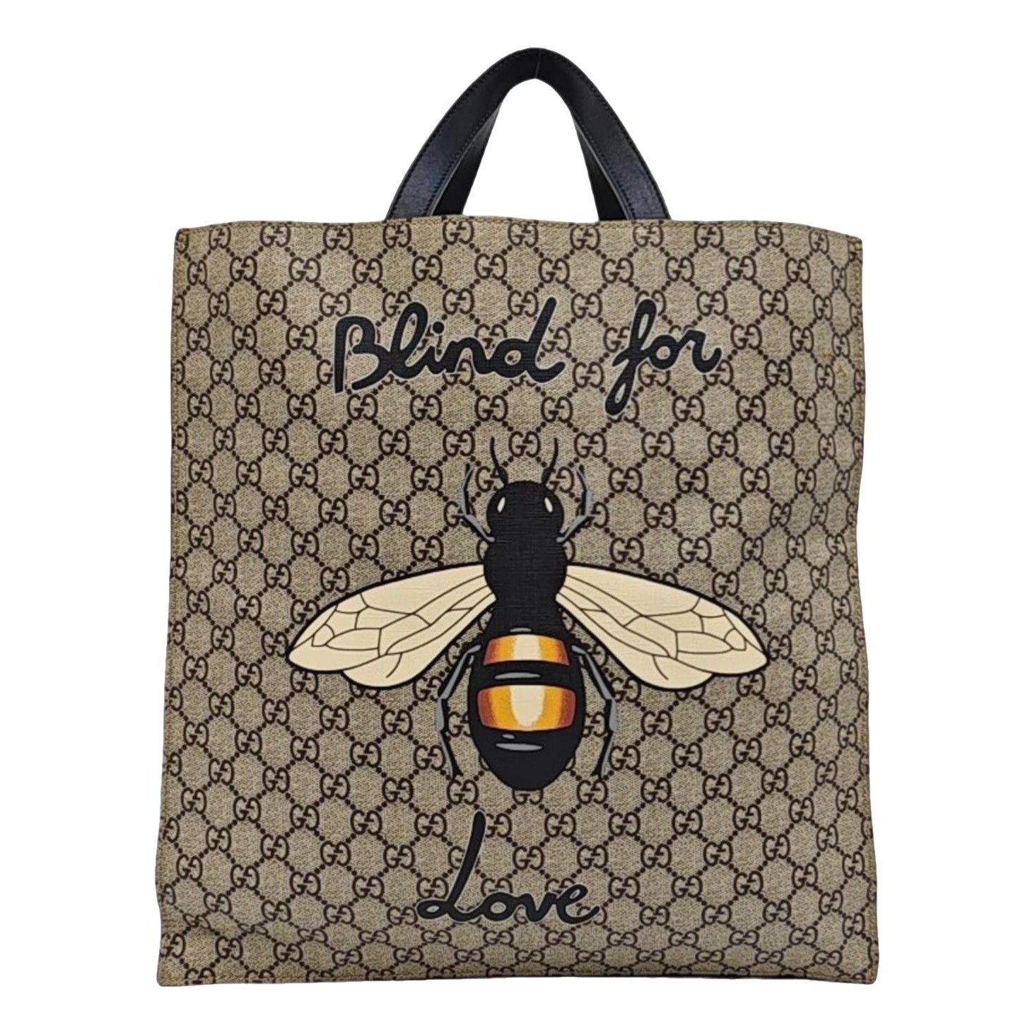 Ophidia GG Supreme leather handbag
