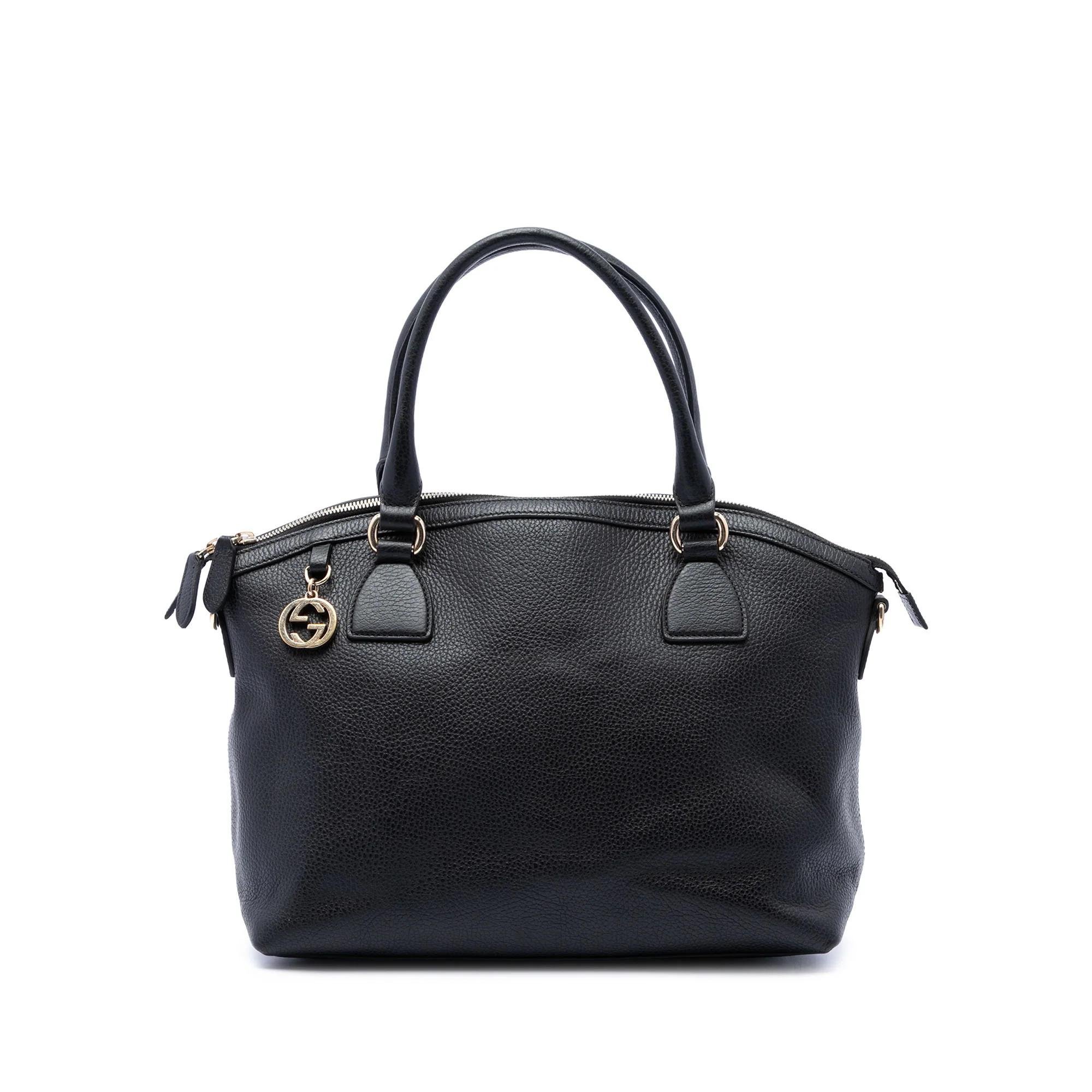 Dôme pony-style calfskin handbag