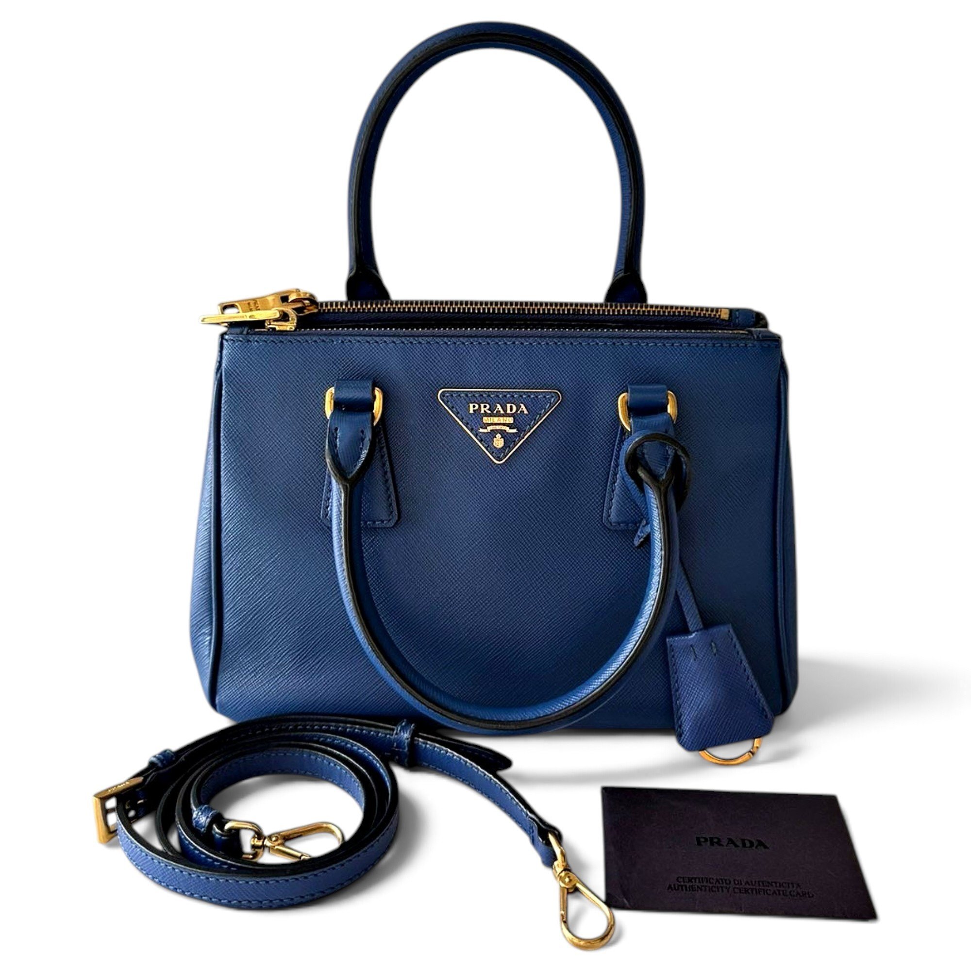 Galleria leather handbag