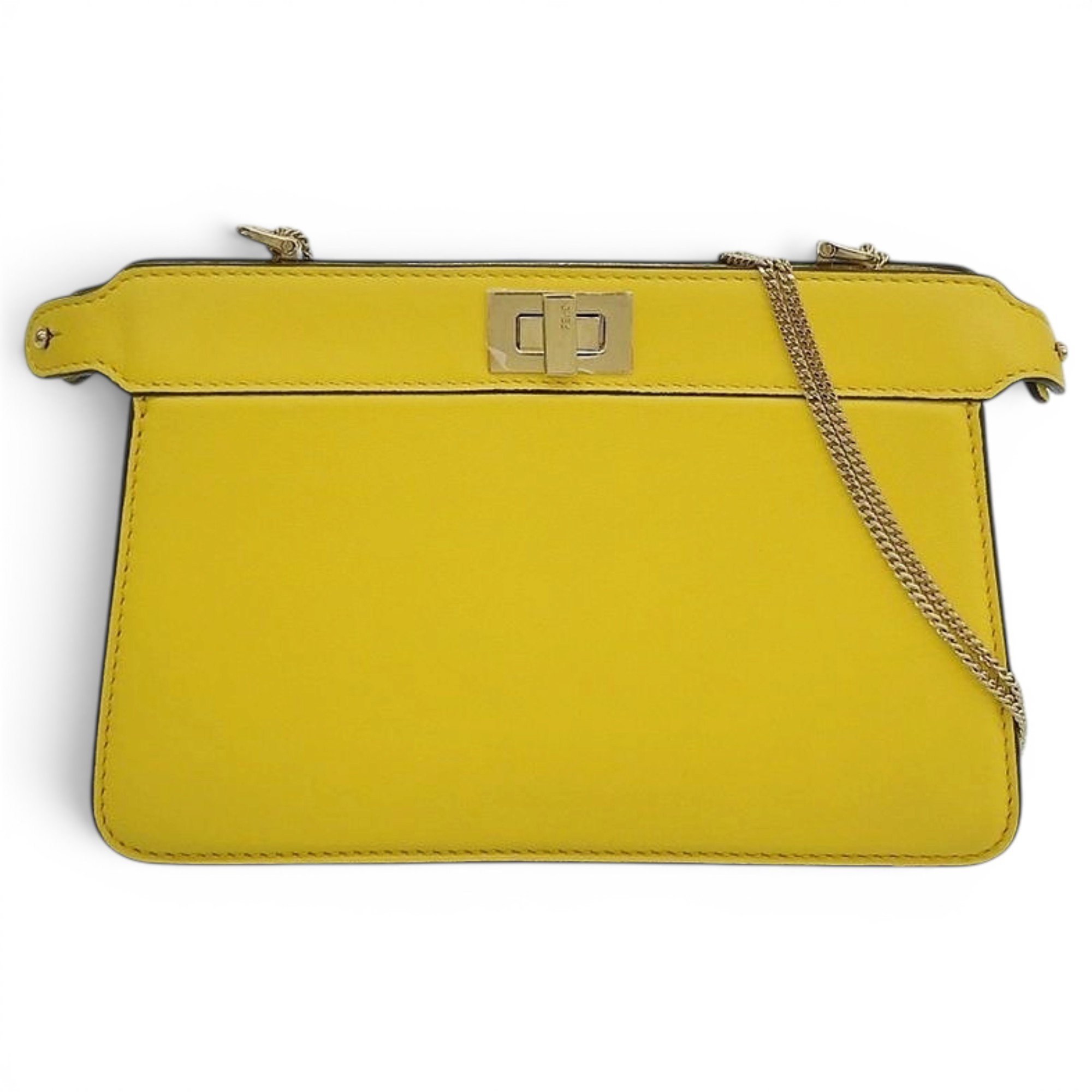 Peekaboo leather handbag
