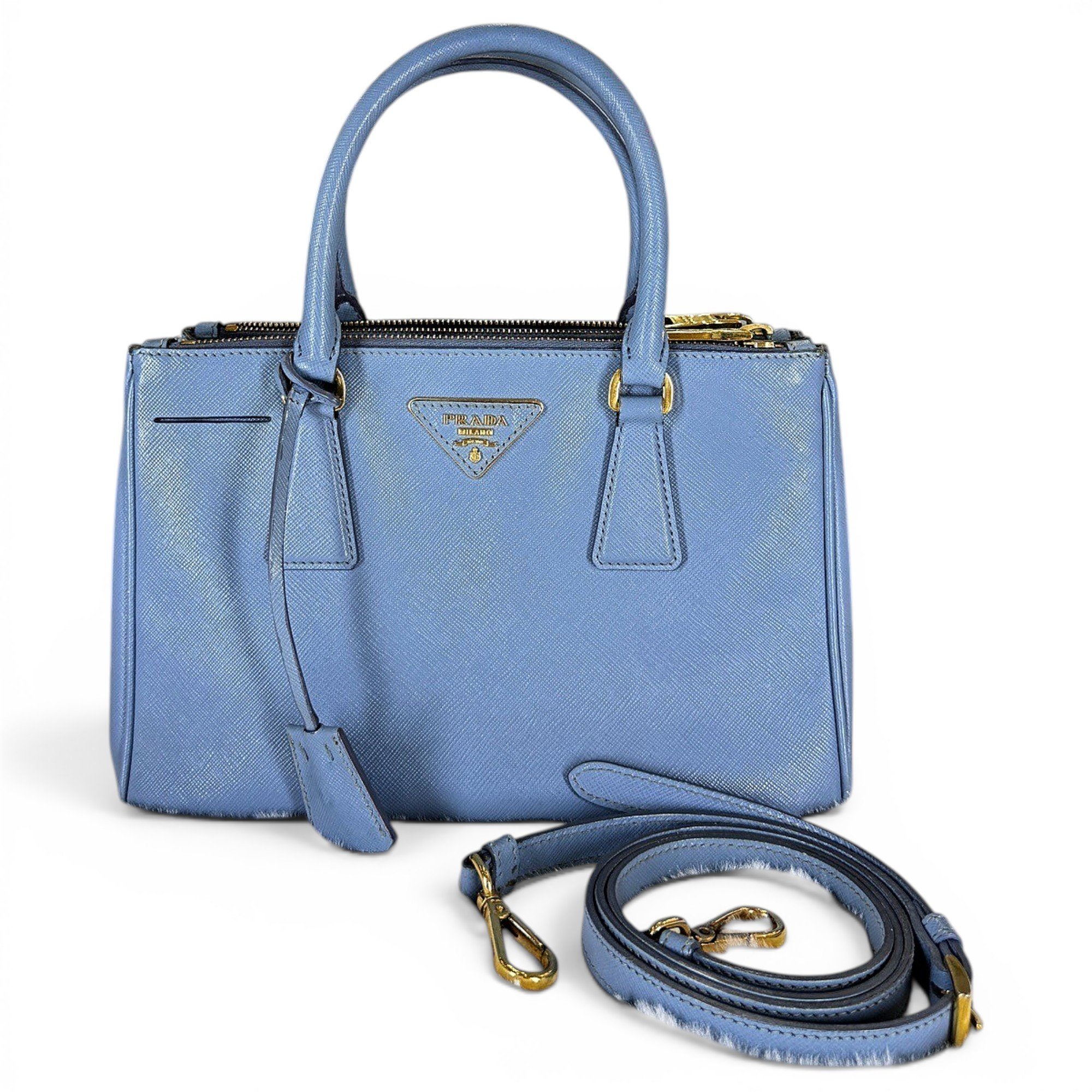 Galleria leather handbag