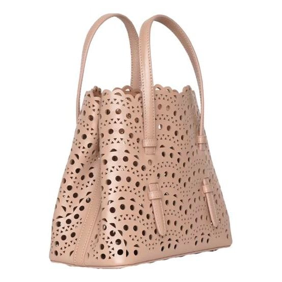 Mina leather crossbody bag