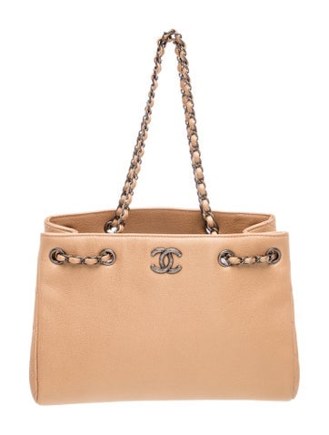 Woven Chain Shopping Tote