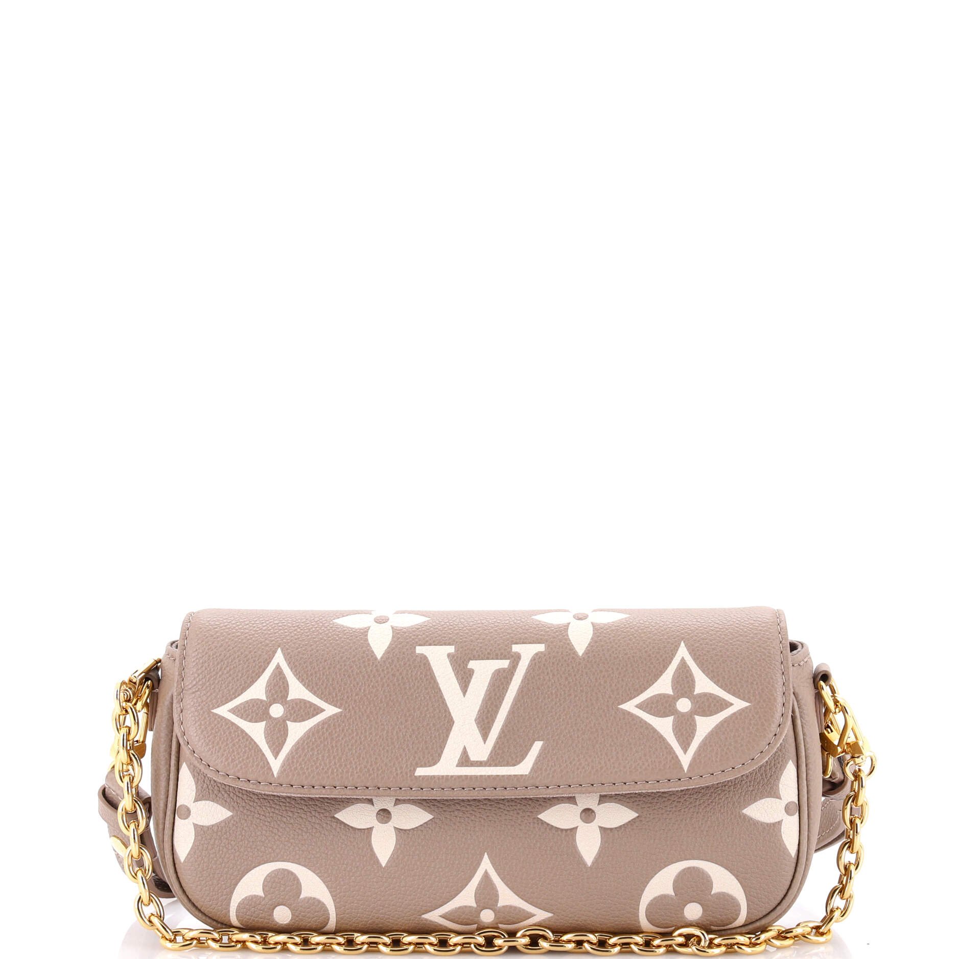 Ivy Wallet on Chain Bicolor Monogram Empreinte Giant